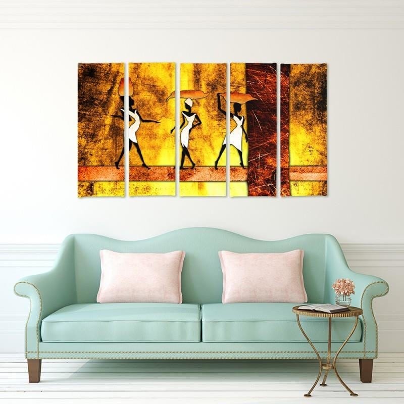 Kanva no 5 daļām - Type C, Three Graces 1 Home Trends DECO