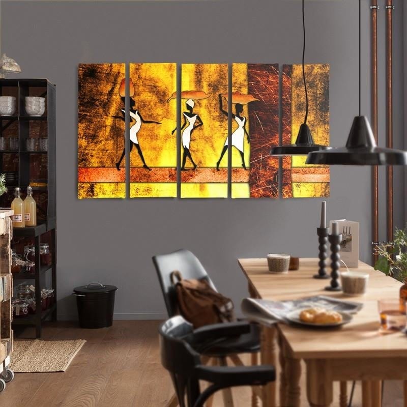 Kanva no 5 daļām - Type C, Three Graces 1 Home Trends DECO