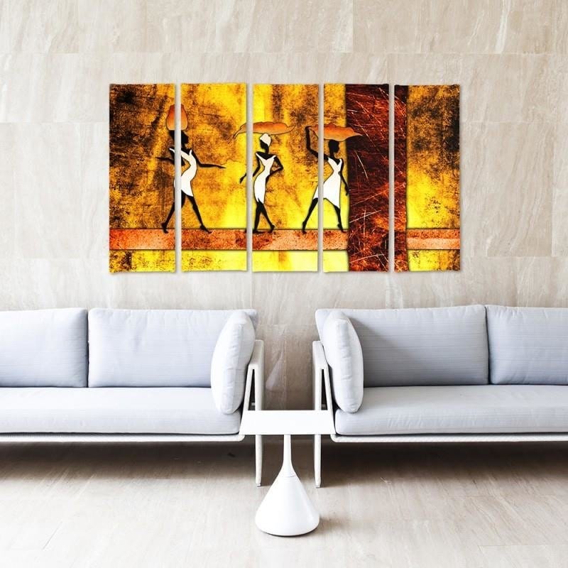 Kanva no 5 daļām - Type C, Three Graces 1 Home Trends DECO