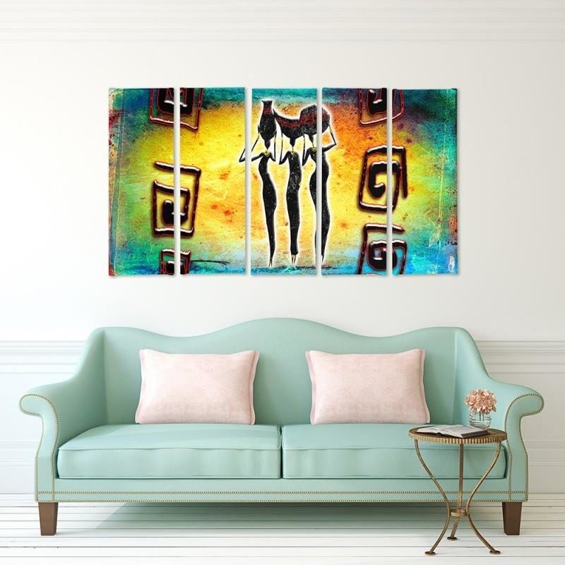 Kanva no 5 daļām - Type C, Three Graces Home Trends DECO