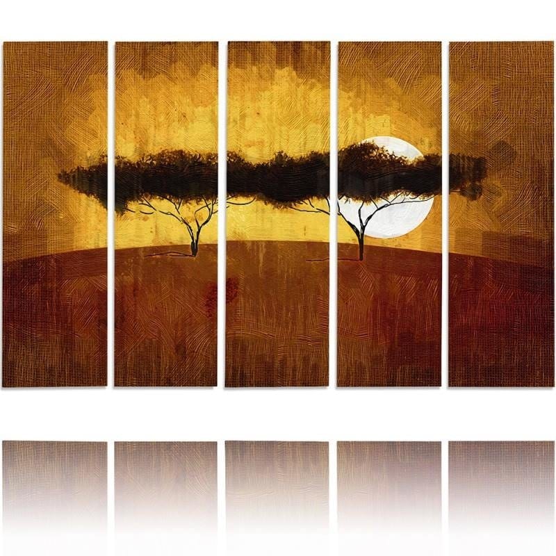 Kanva no 5 daļām - Type C, Two Trees Home Trends DECO