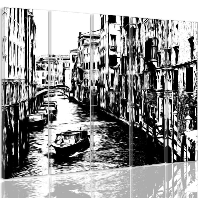 Kanva no 5 daļām - Type C, Venice Canal Home Trends DECO