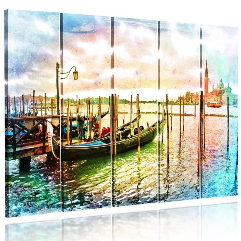 Kanva no 5 daļām - Type C, Venice Home Trends DECO