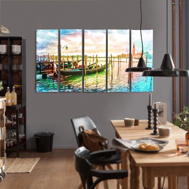 Kanva no 5 daļām - Type C, Venice Home Trends DECO