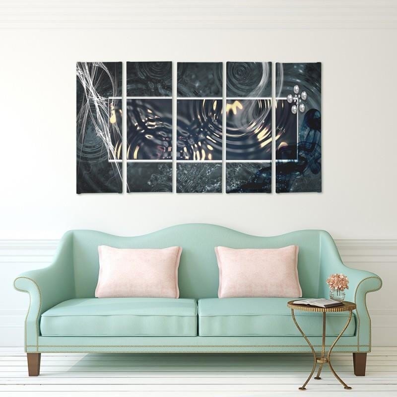 Kanva no 5 daļām - Type C, Water Abstraction  Home Trends DECO