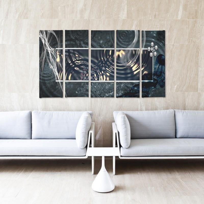 Kanva no 5 daļām - Type C, Water Abstraction  Home Trends DECO