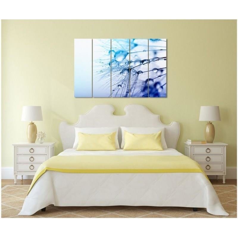 Kanva no 5 daļām - Type C, Water Drops On Dmuchawcu Home Trends DECO