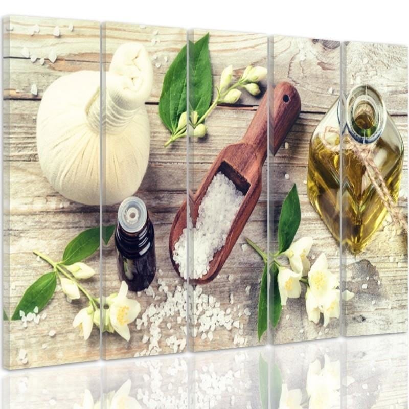 Kanva no 5 daļām - Type C, With Jasmine Spices Home Trends DECO