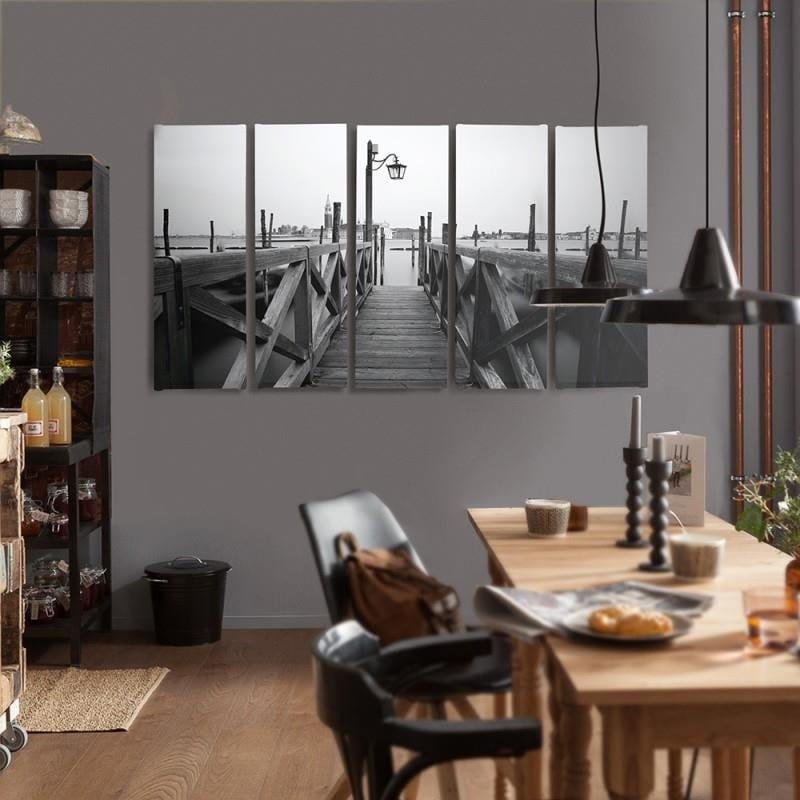 Kanva no 5 daļām - Type C, Wooden Bridge  Home Trends DECO