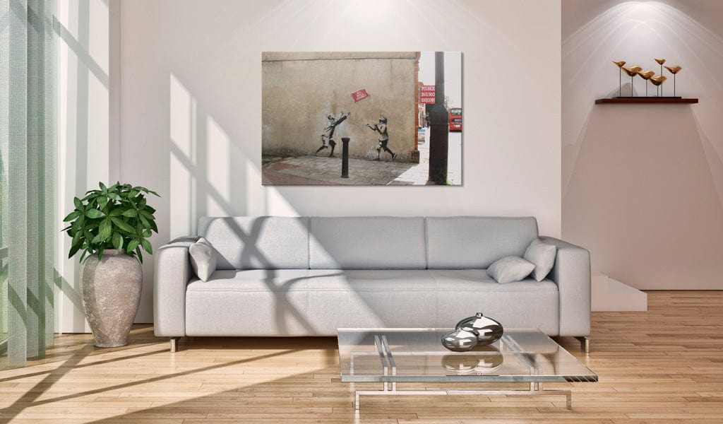 Glezna - No ball games (Banksy) 60x40 Home Trends