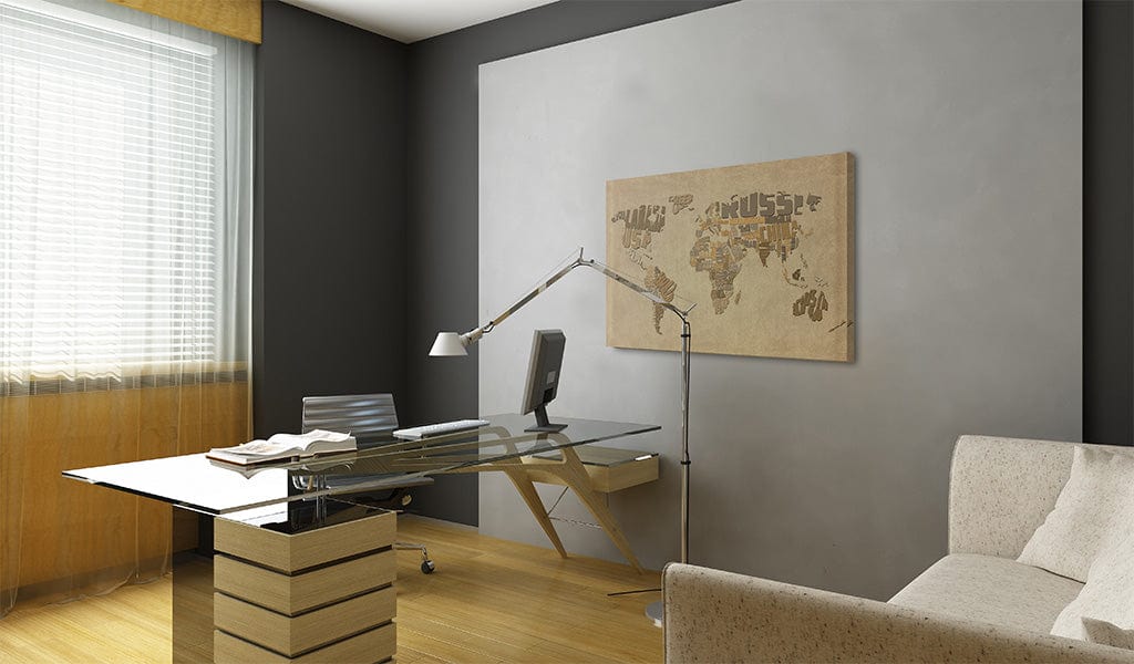Glezna - Old map of the World Home Trends