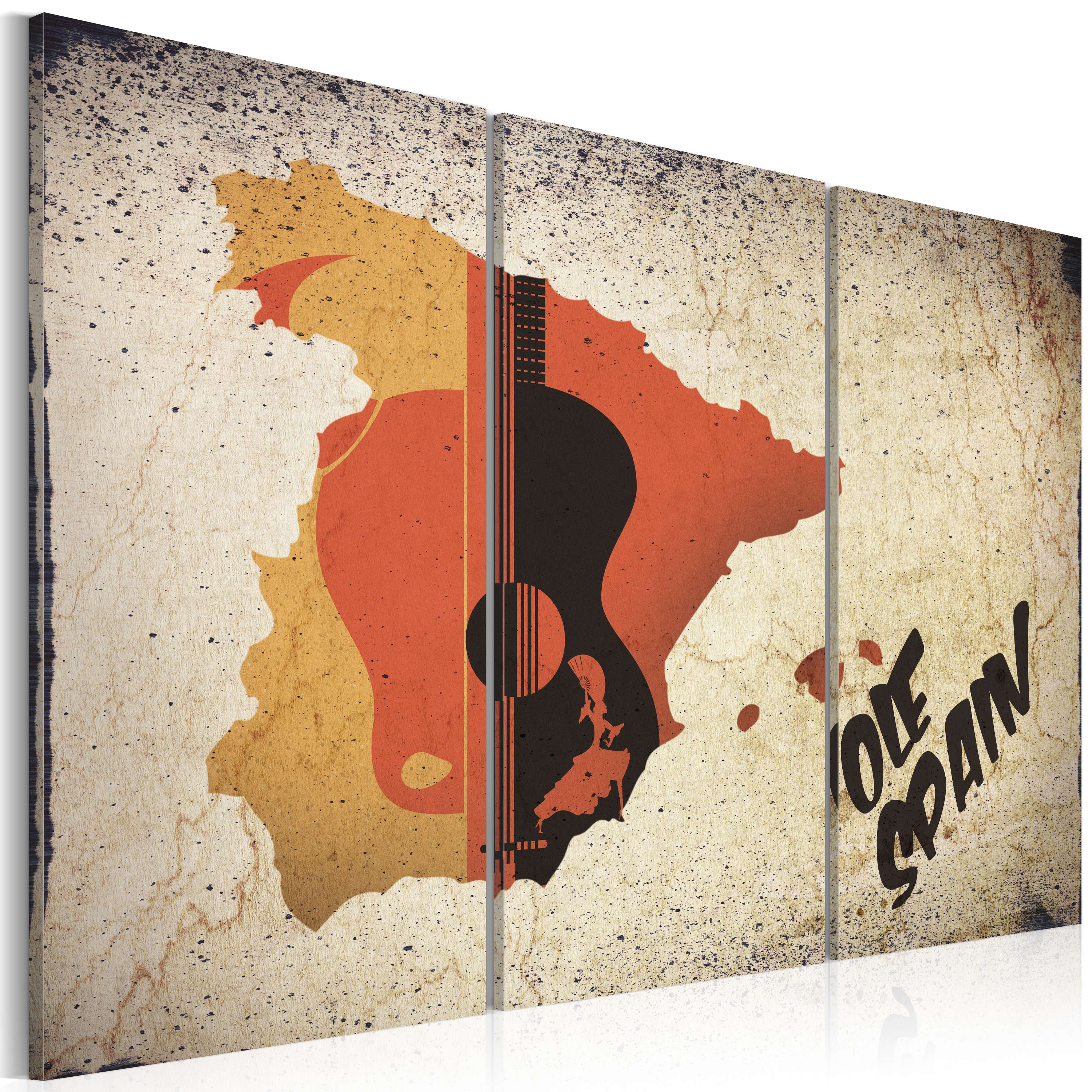 Glezna - ¡Olé! Spain - Triptych Home Trends