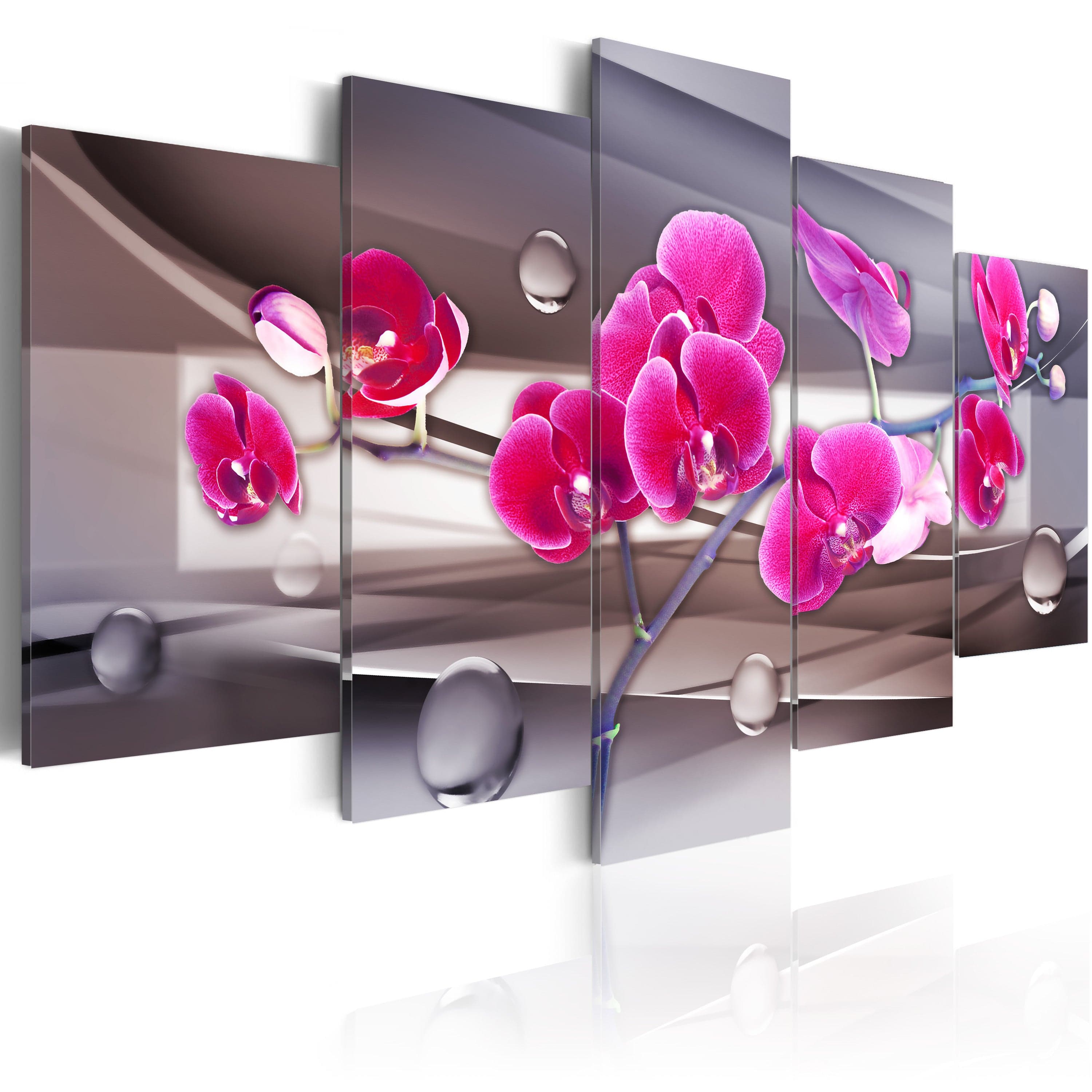 Glezna - Orchid on a subdued background 200x100 Home Trends