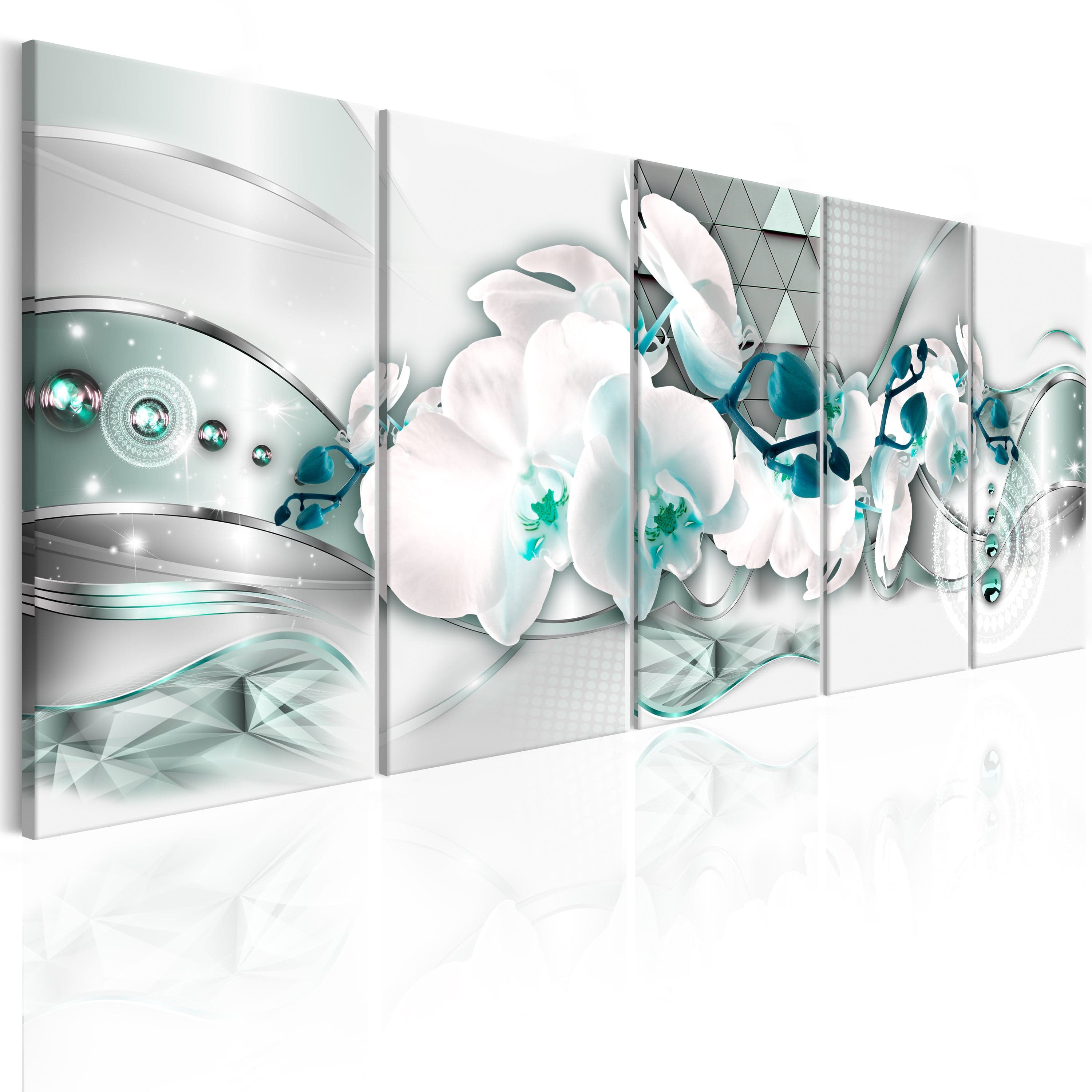 Glezna - Orchises and Abstraction Home Trends