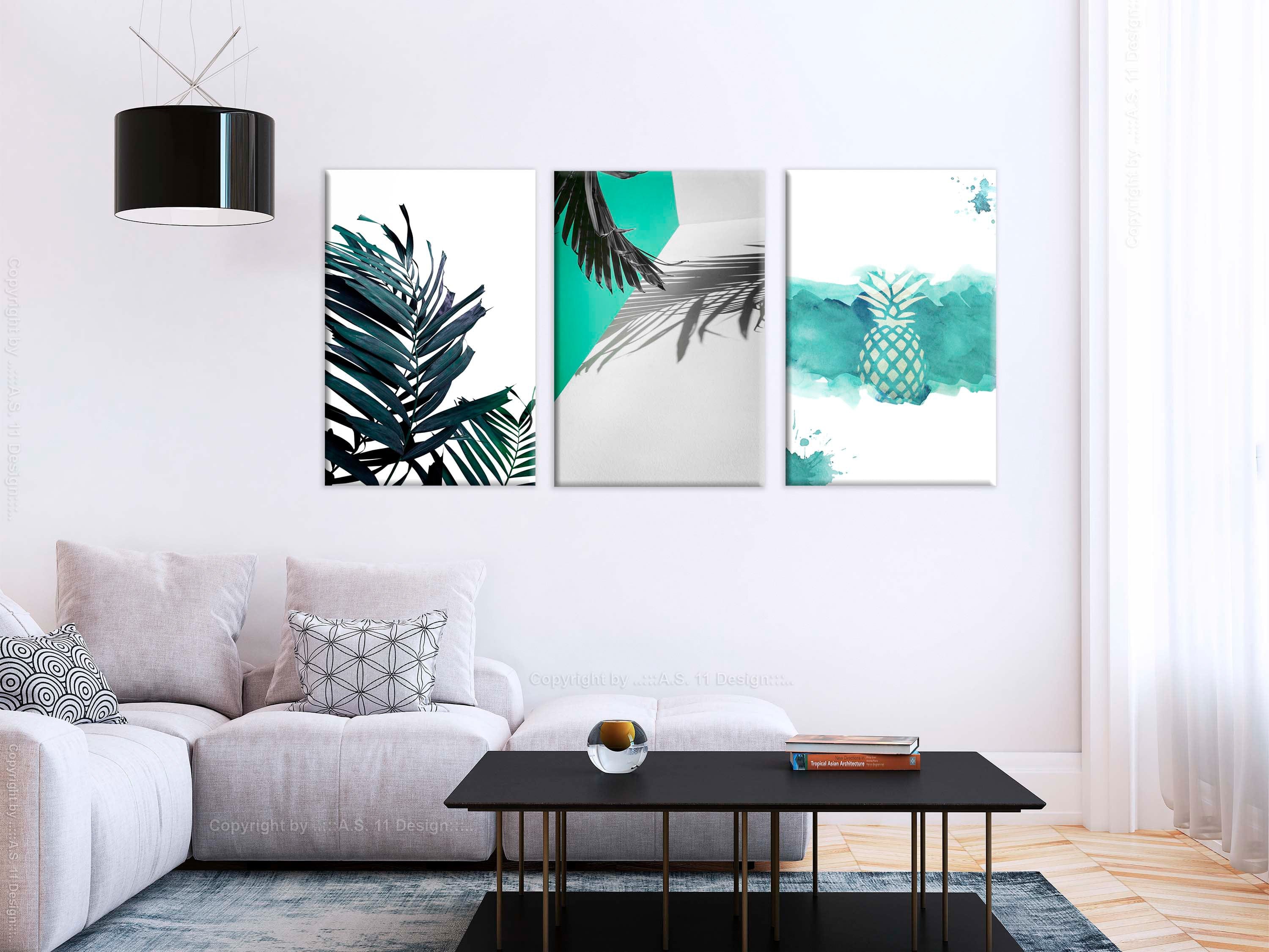 Glezna - Palm Paradise (3 Parts) 120x60 Home Trends