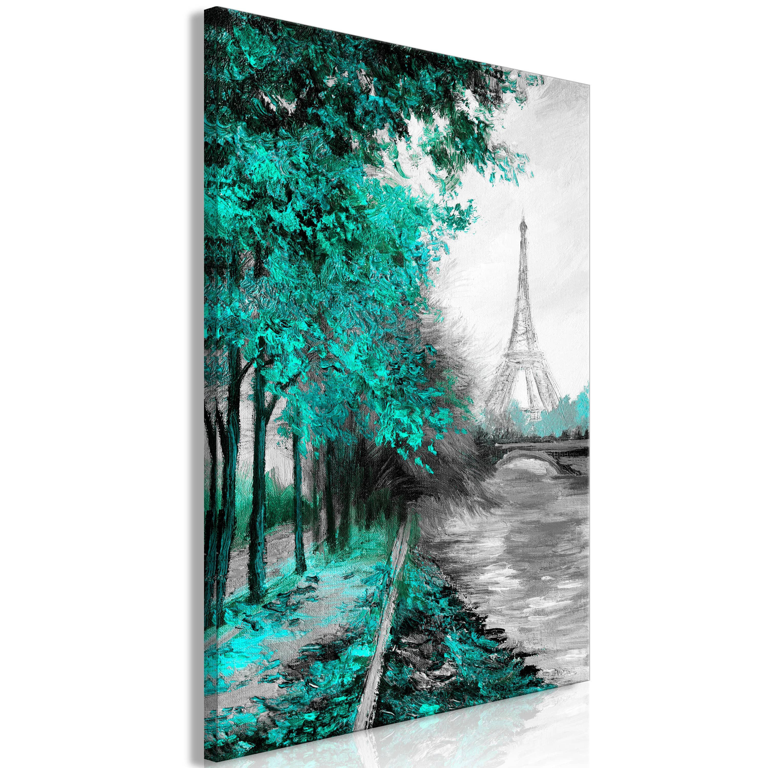 Glezna - Paris Channel (1 Part) Vertical Green Home Trends