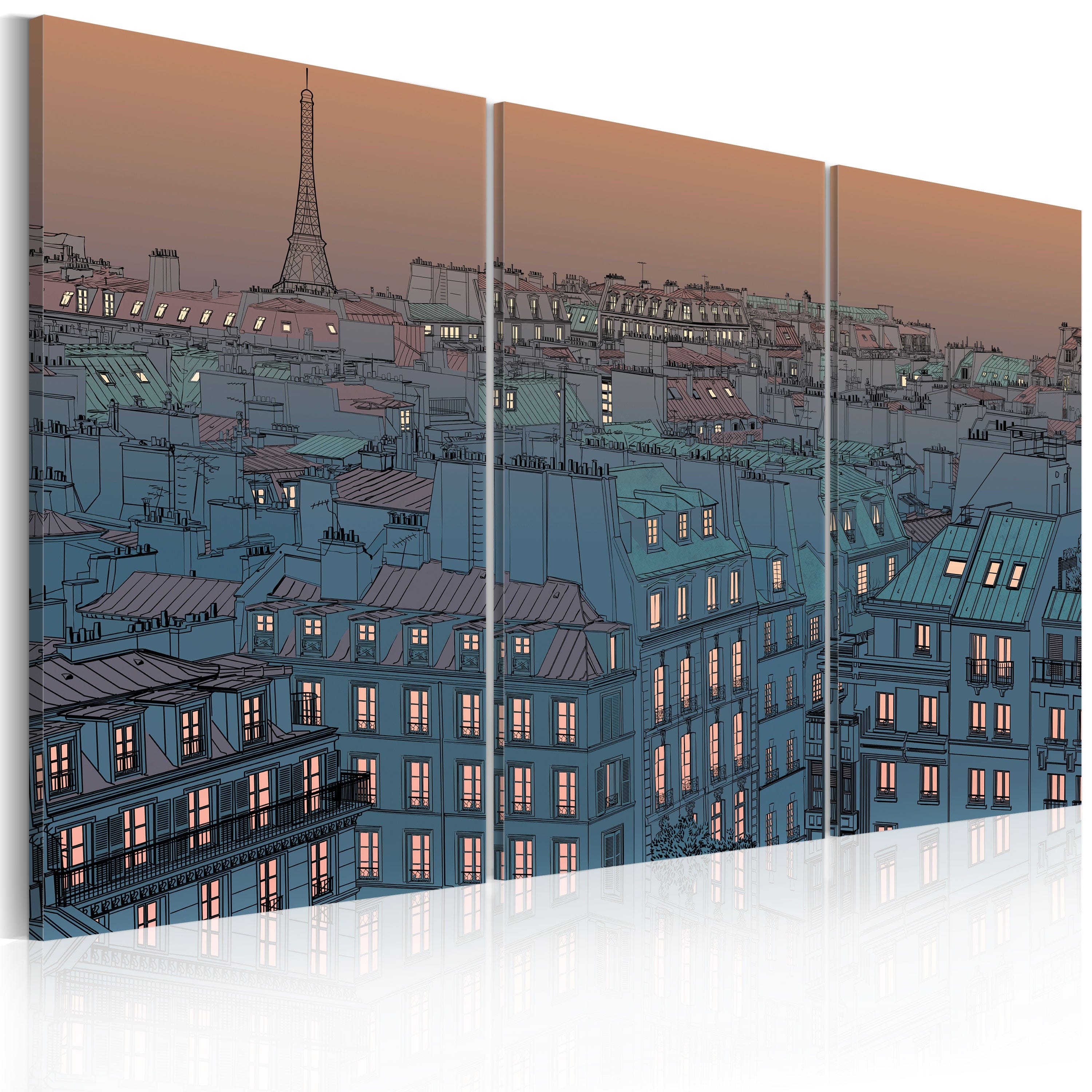 Glezna - Paris - the city goes to sleep Home Trends