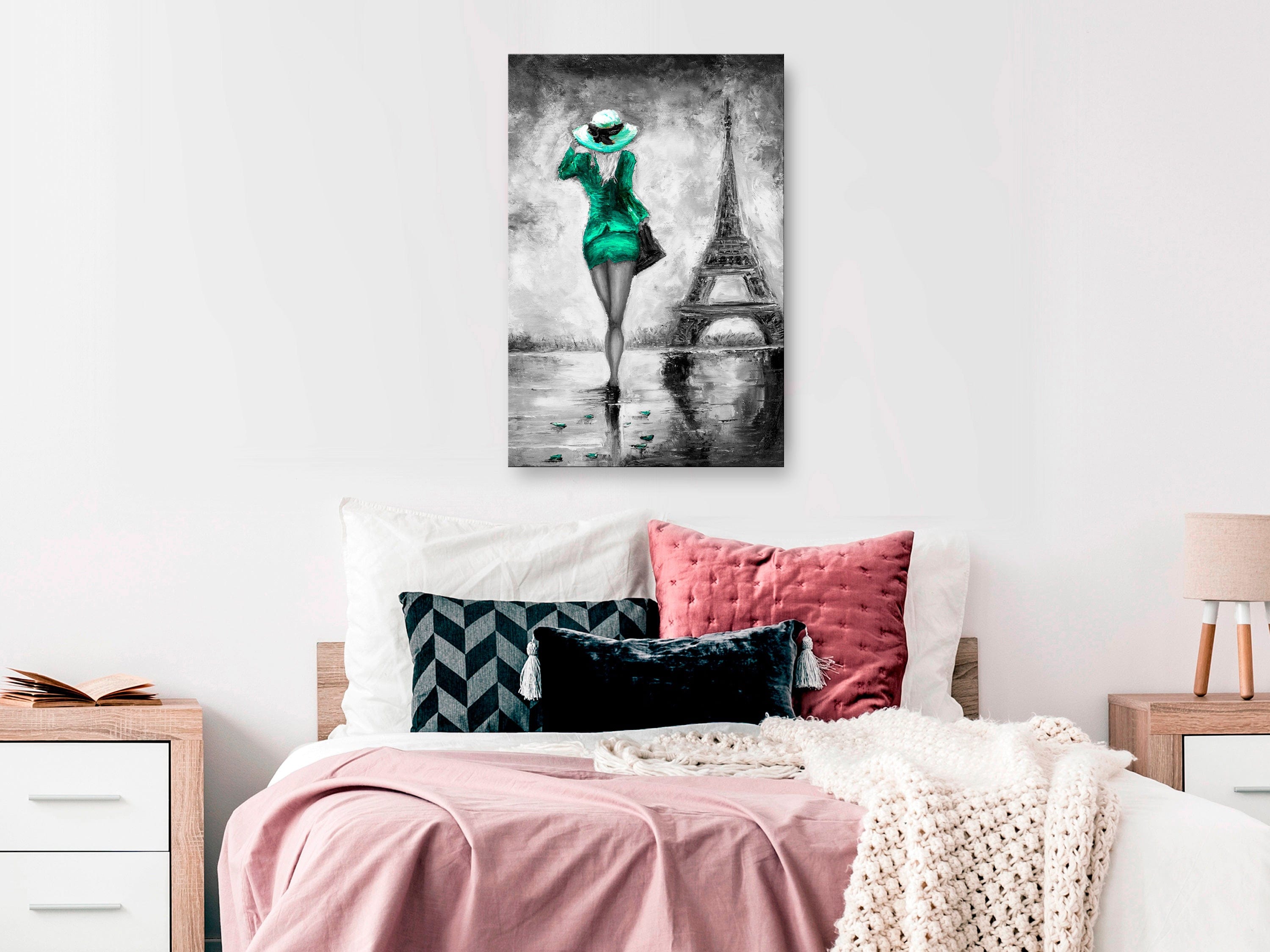 Glezna - Parisian Woman (1 Part) Vertical Green Home Trends