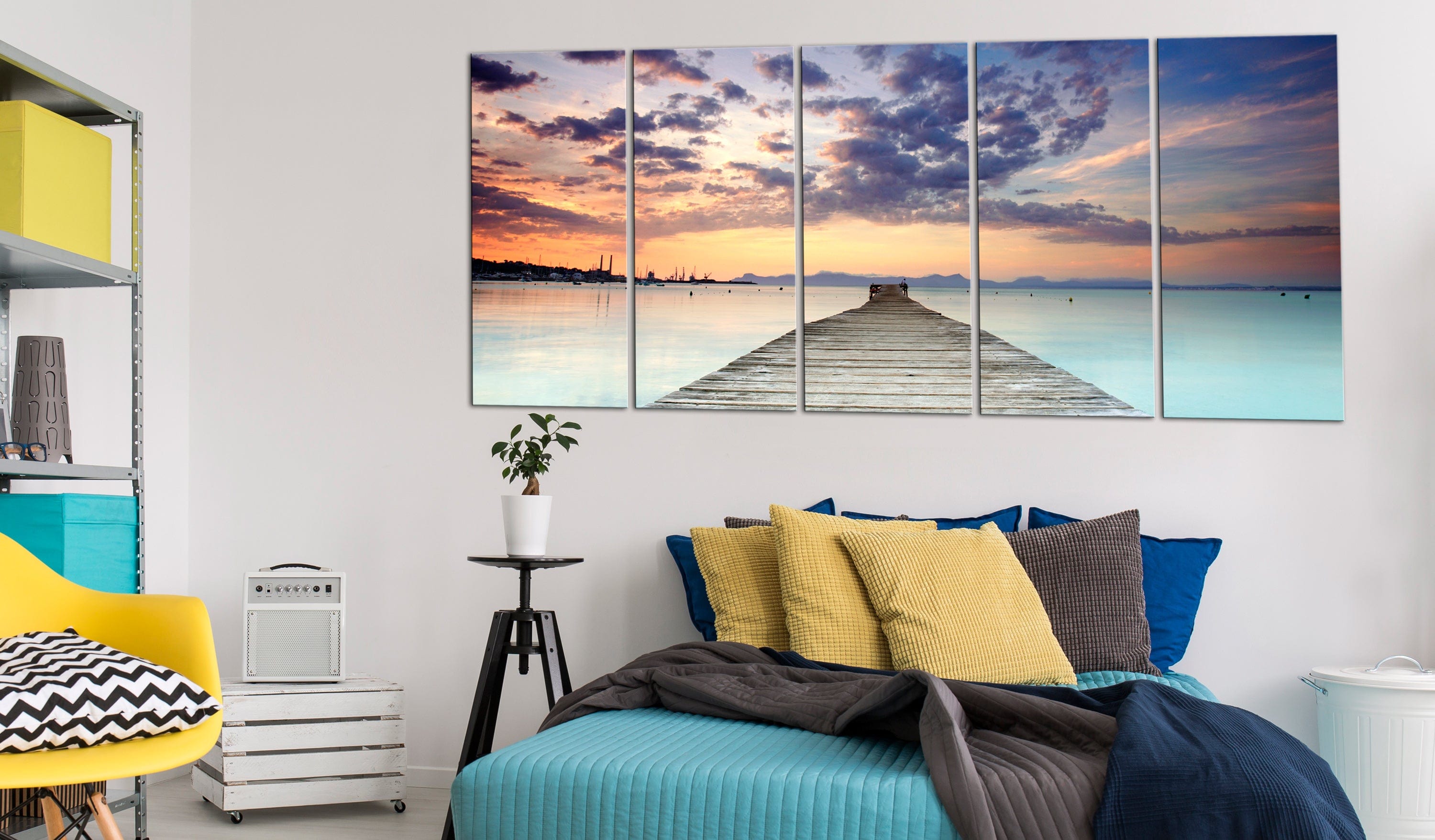 Glezna - Pier on the Caribbean I Home Trends