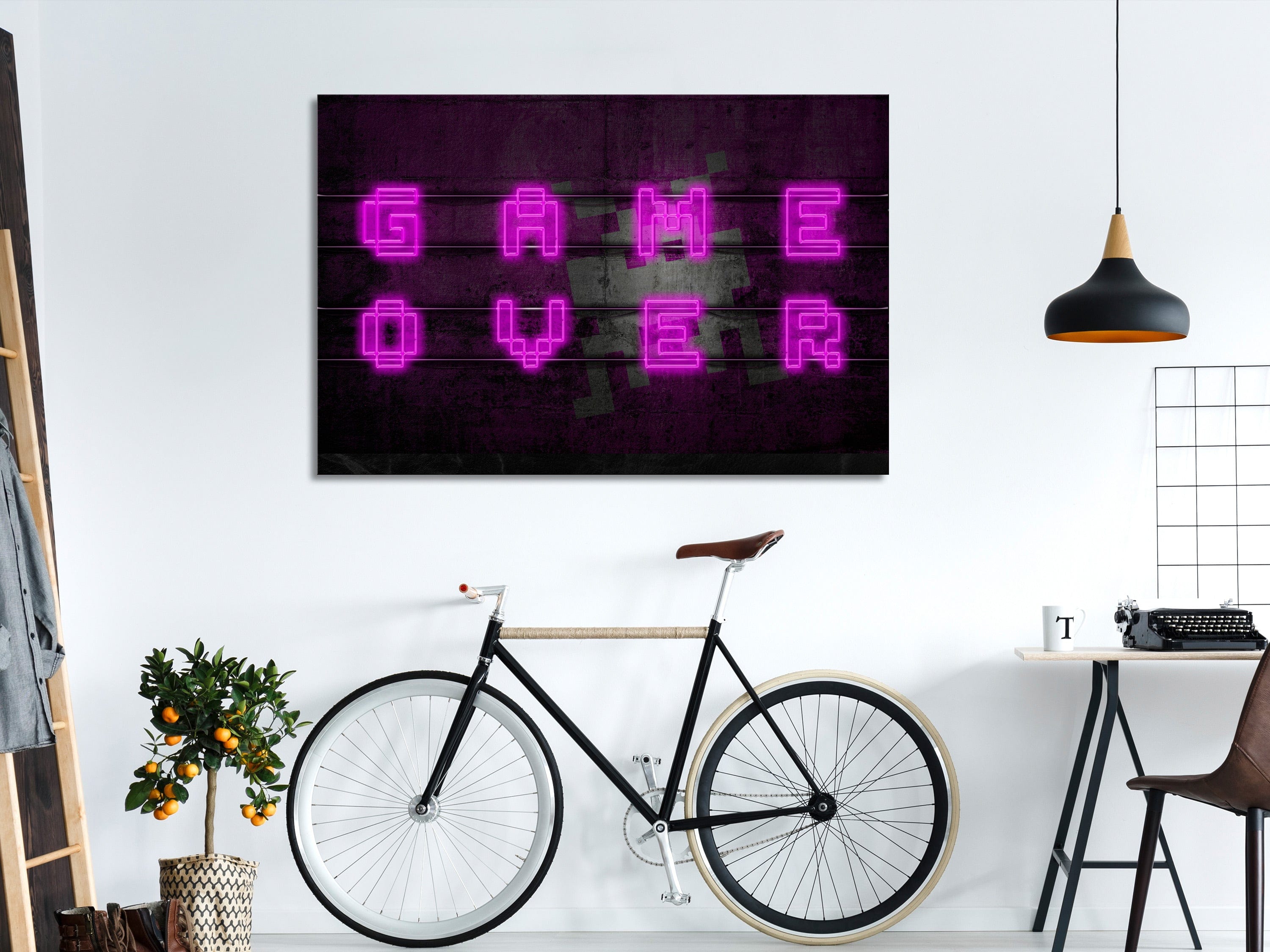 Glezna - Pink Neon (1 Part) Wide Home Trends