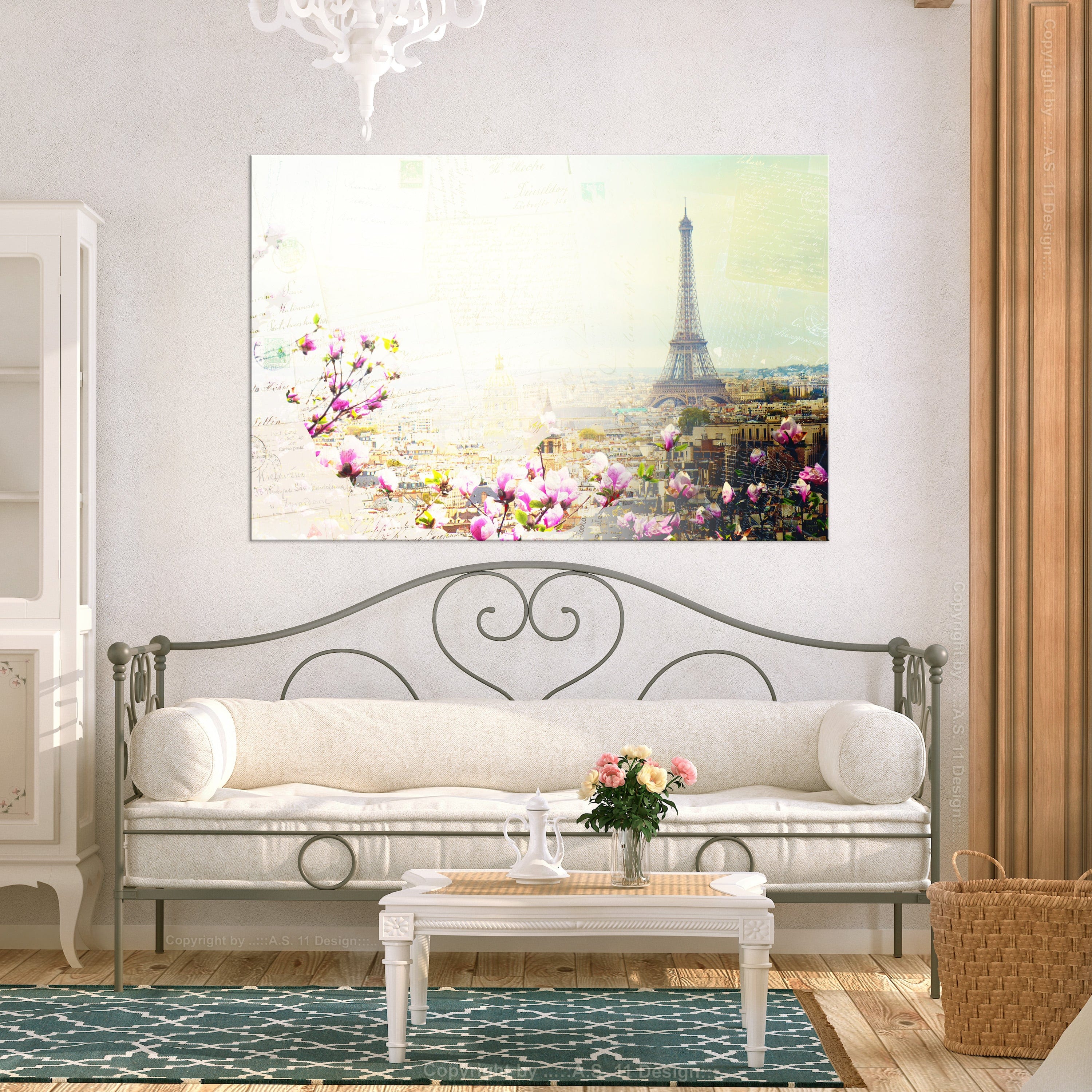 Glezna - Postcards from Paris (1 Part) Wide Home Trends