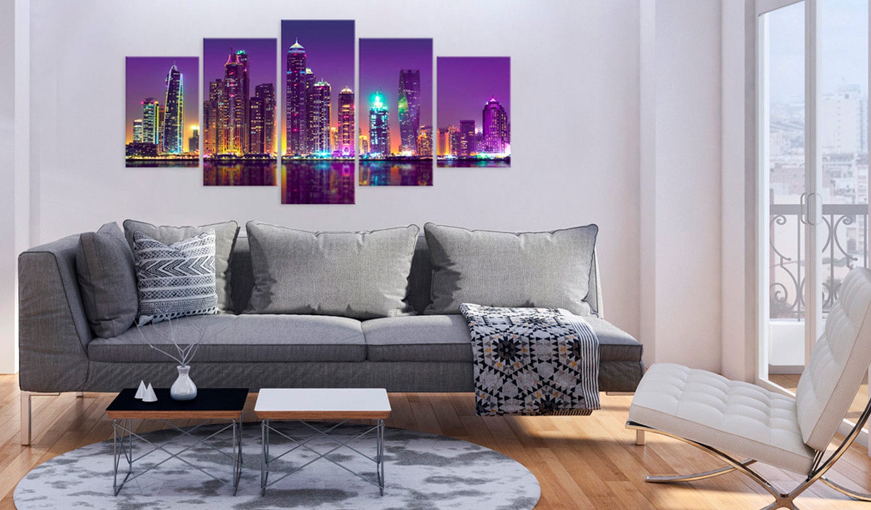 Glezna - Purple Nights Home Trends