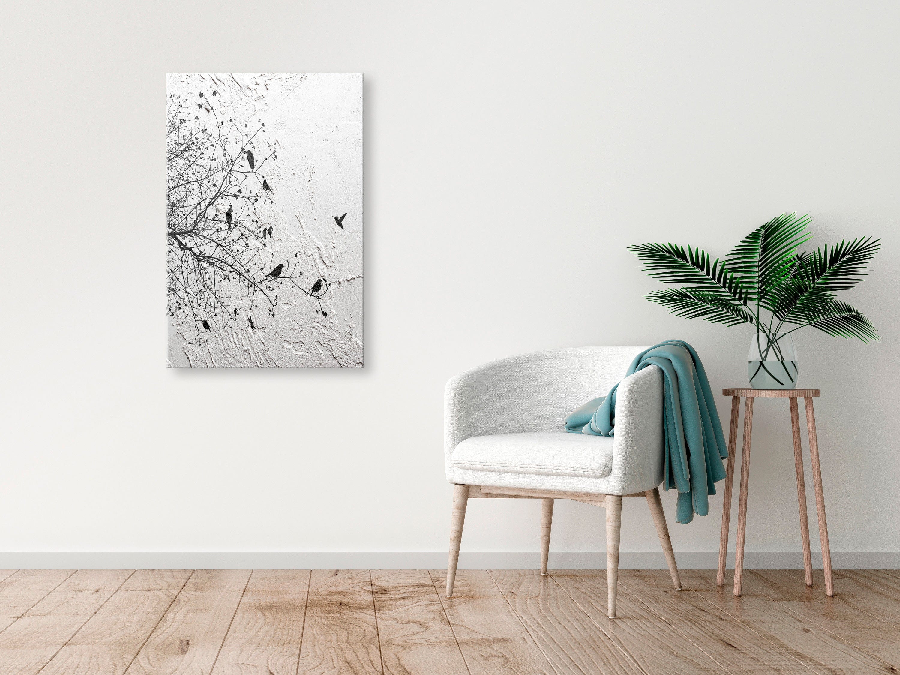 Glezna - Putni uz koka (1 daļa) Vertikāla Home Trends