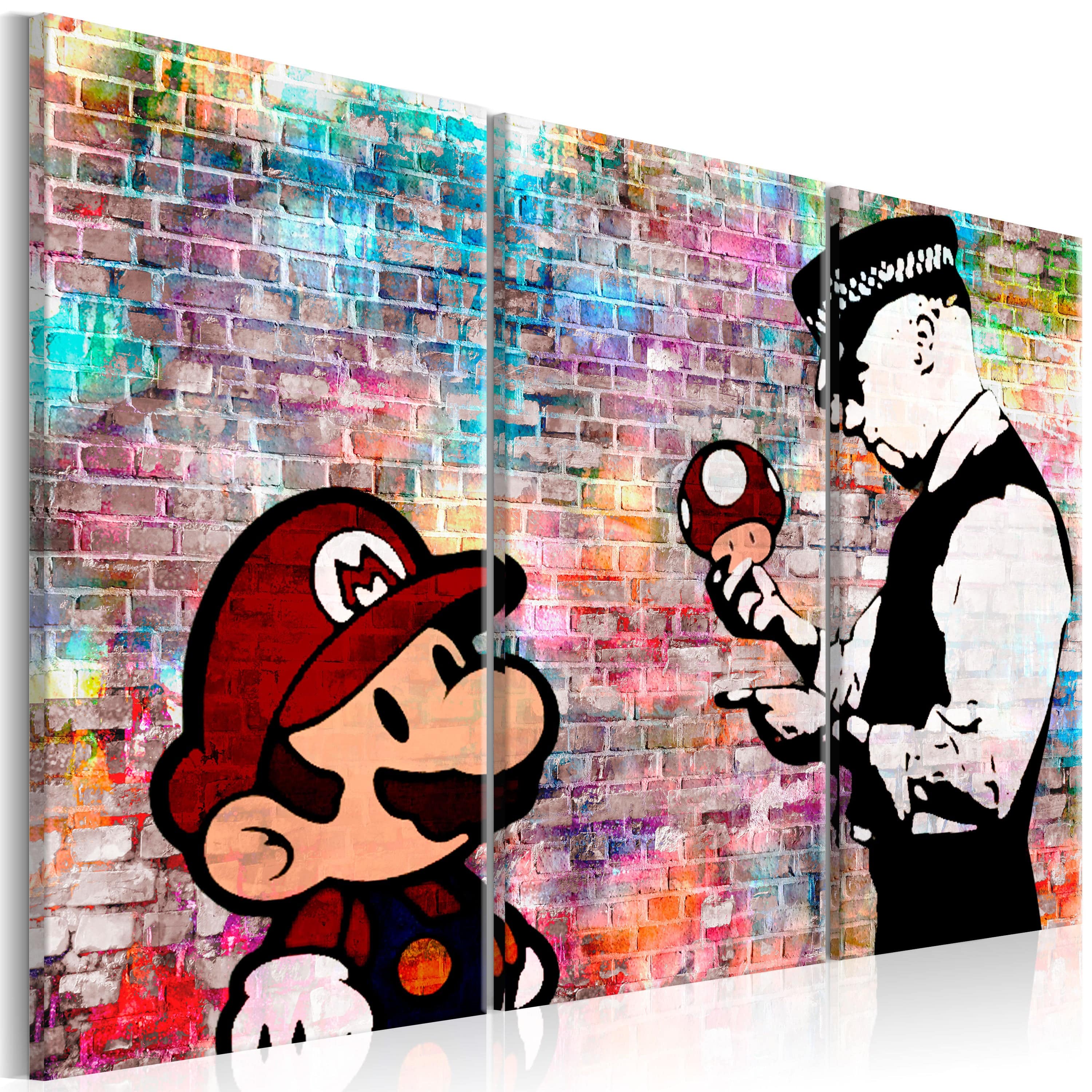 Glezna - Rainbow Brick (Banksy) Home Trends