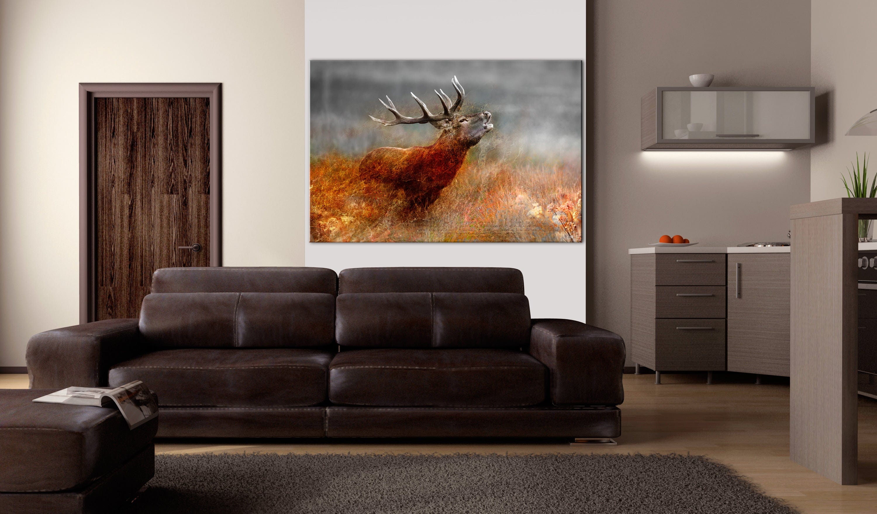 Glezna - Rēcošais briedis Home Trends