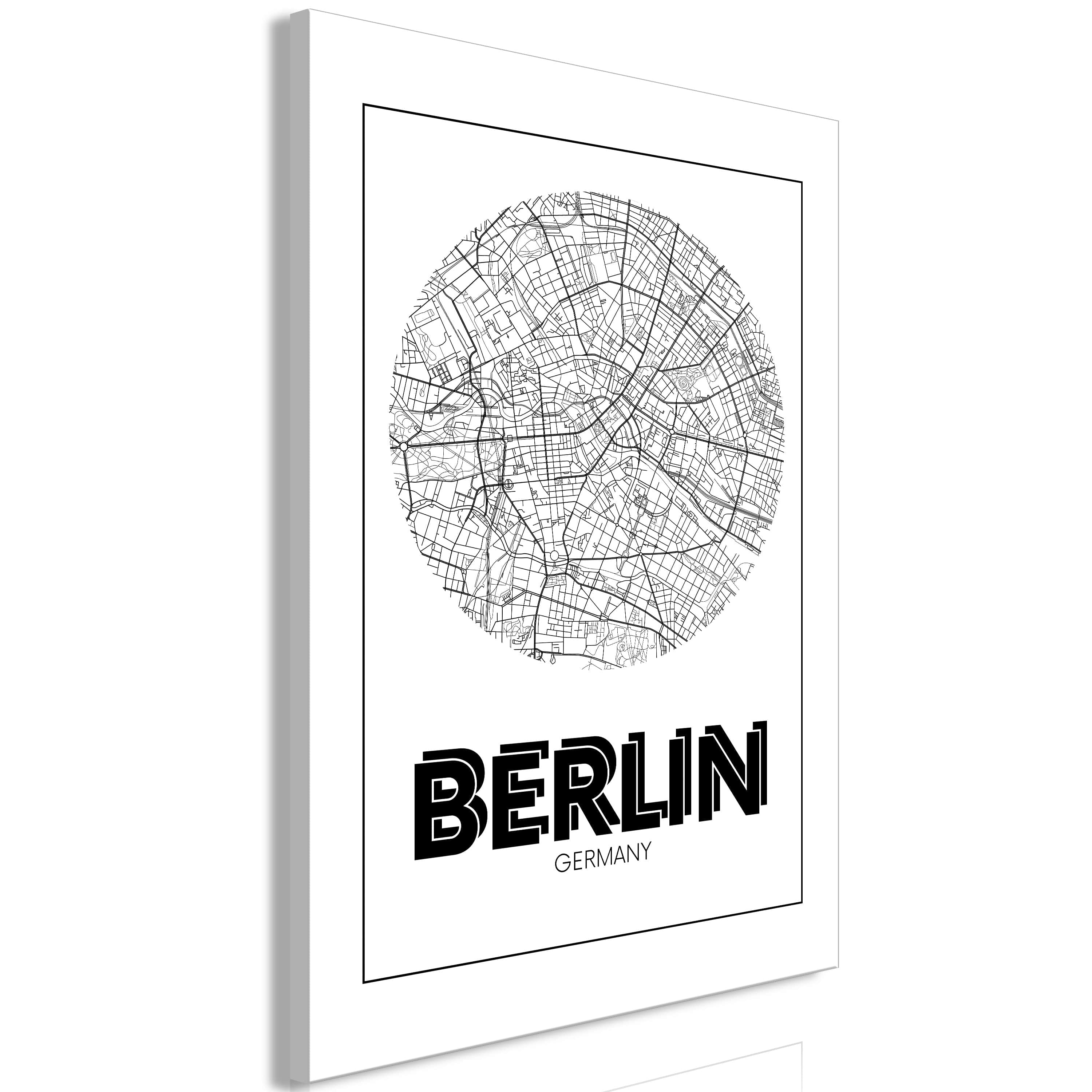 Glezna - Retro Berlin (1 Part) Vertical Home Trends