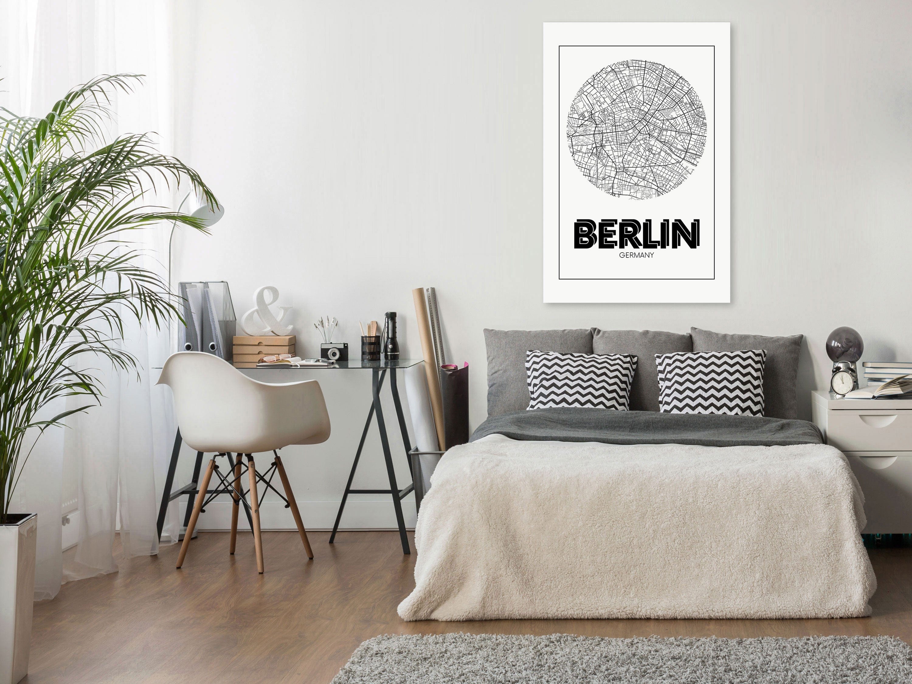Glezna - Retro Berlin (1 Part) Vertical Home Trends
