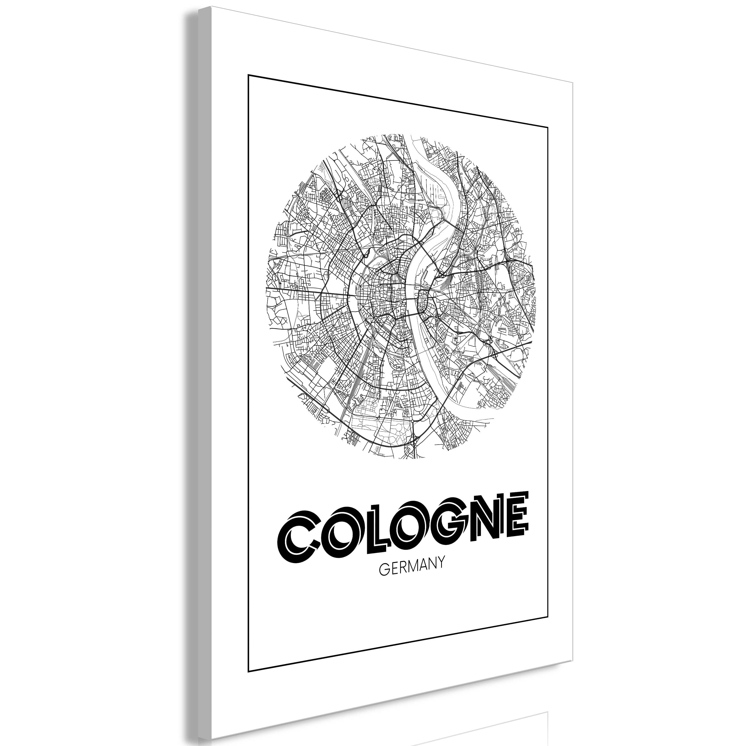 Glezna - Retro Cologne (1 Part) Vertical Home Trends