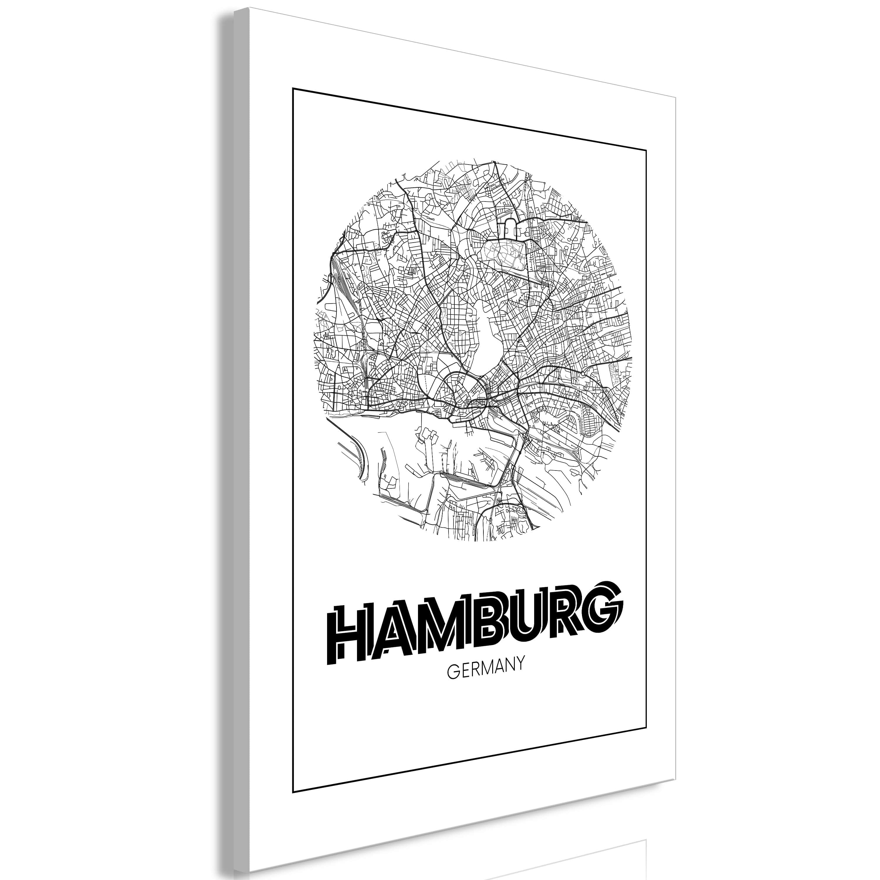 Glezna - Retro Hamburg (1 Part) Vertical Home Trends