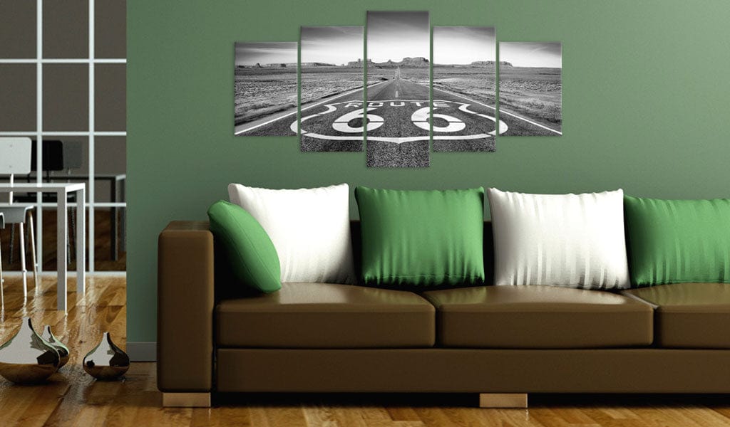 Glezna - Route 66 - black and white Home Trends