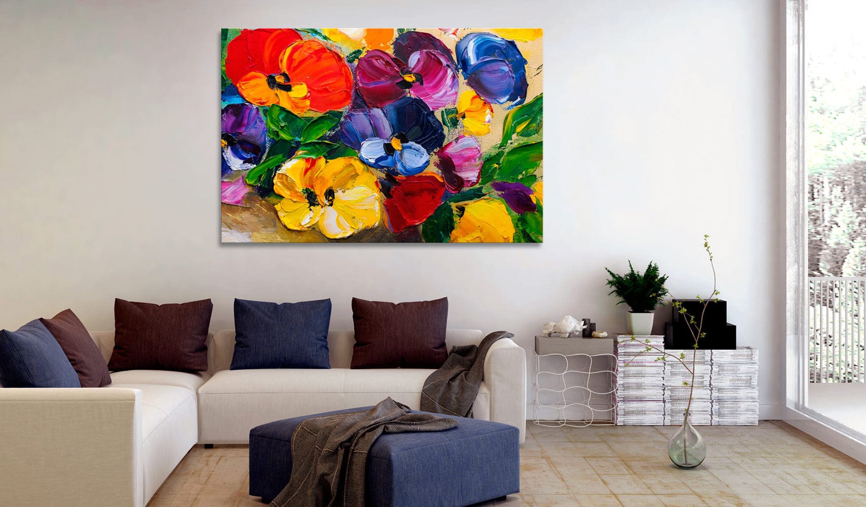 Glezna - Sapņotāja pušķis Home Trends