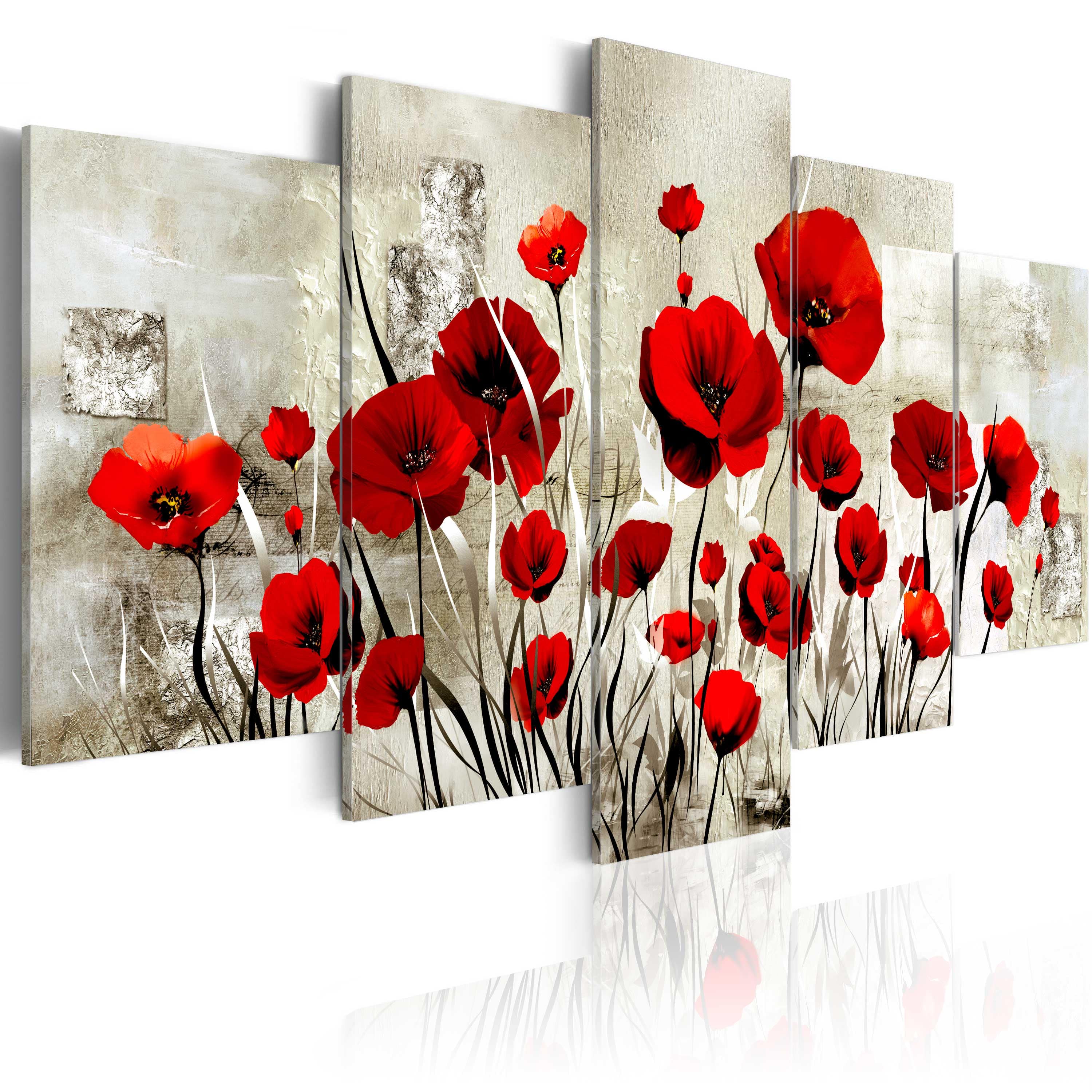 Glezna - Scarlet Field Home Trends