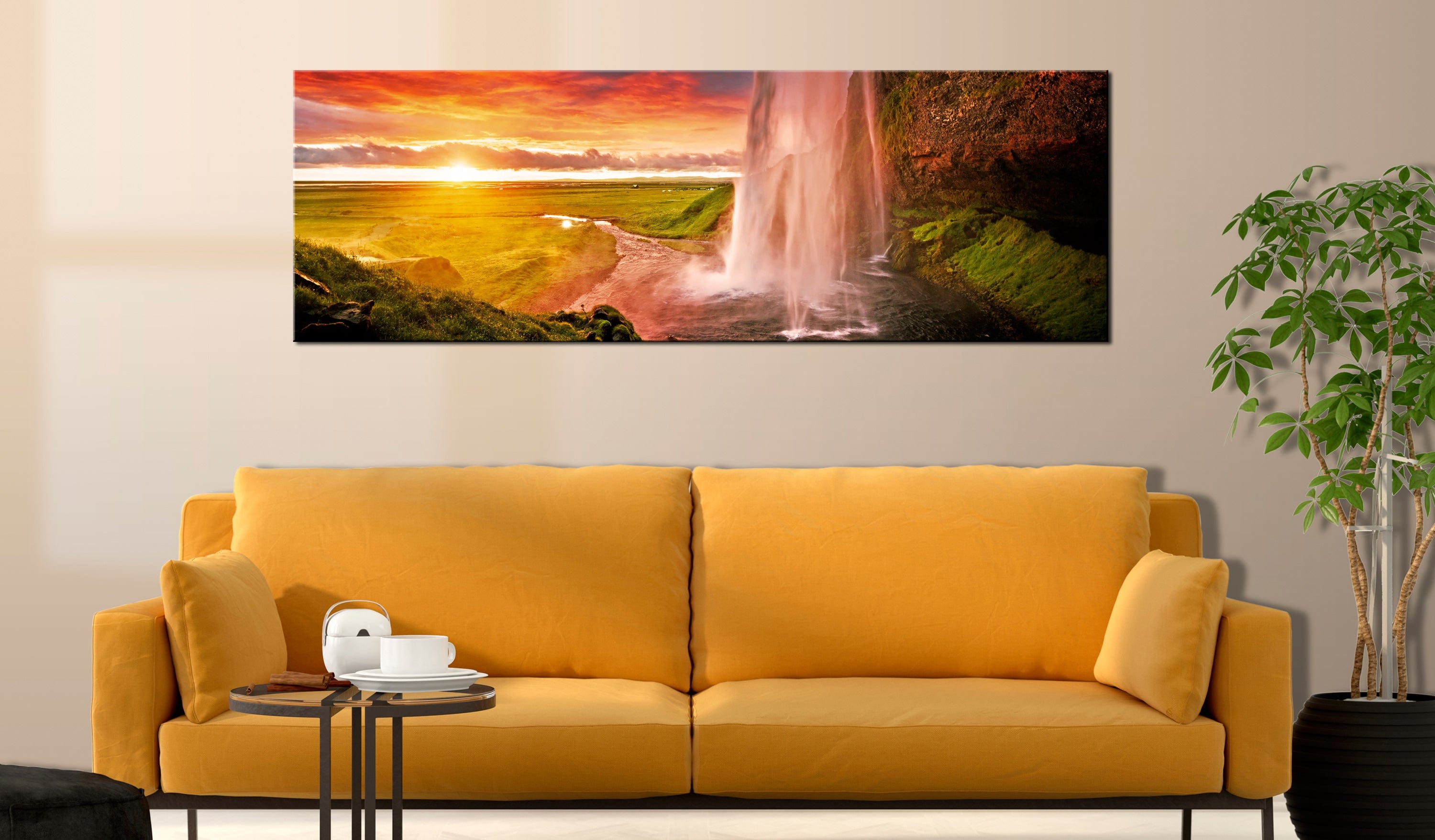 Glezna - Seljalandsfoss Waterfall Home Trends