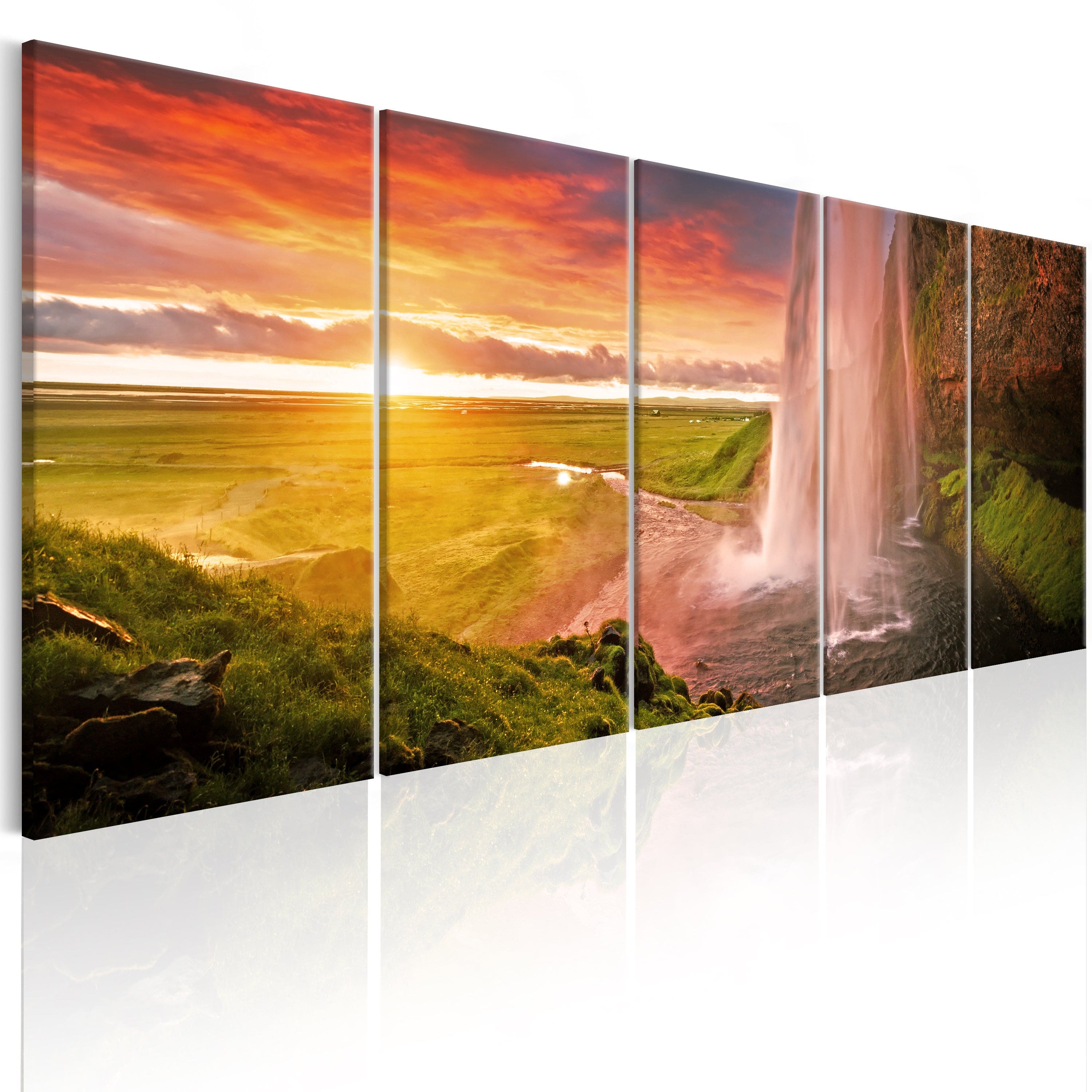 Glezna - Seljalandsfoss Waterfall I Home Trends