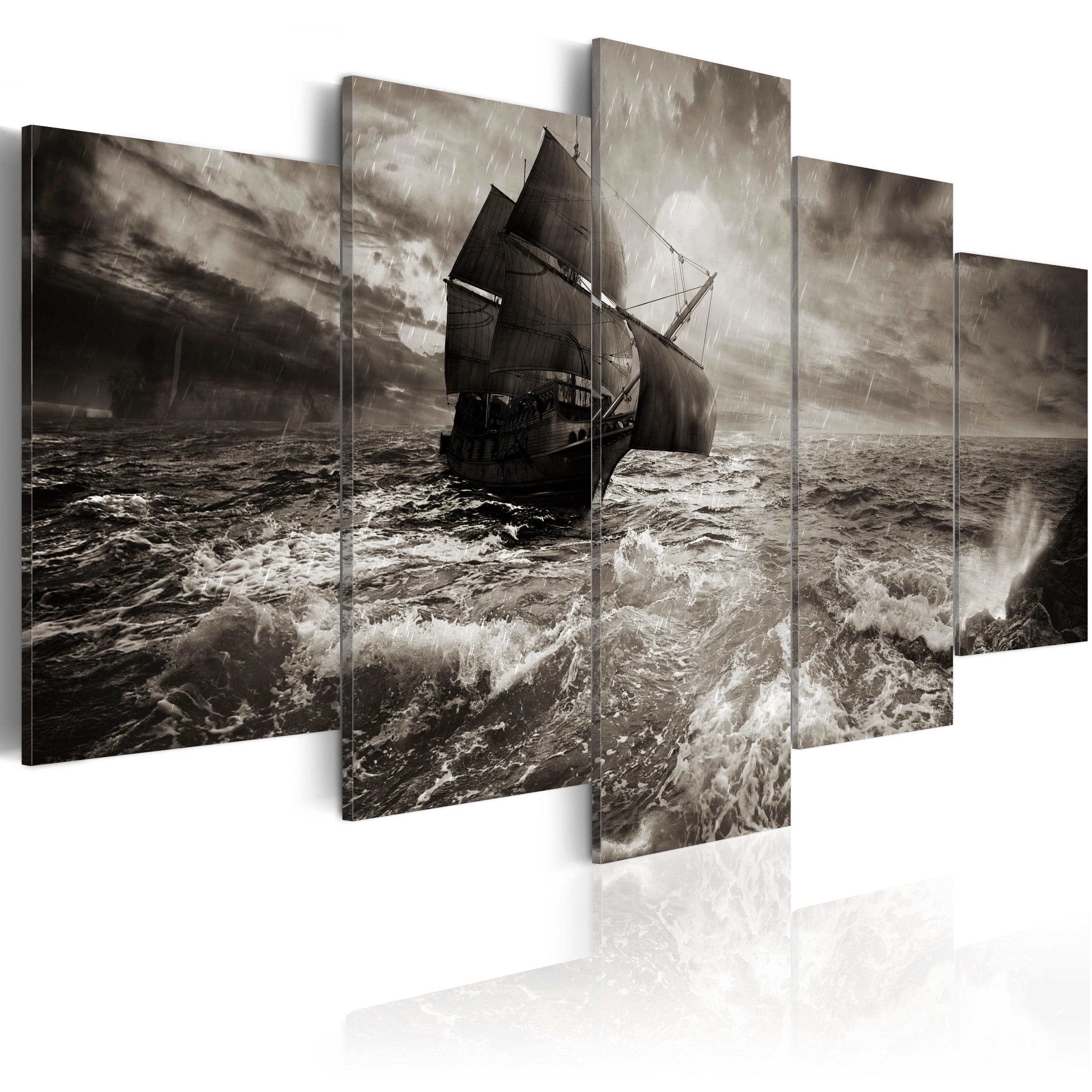Glezna - Ship in a storm Home Trends