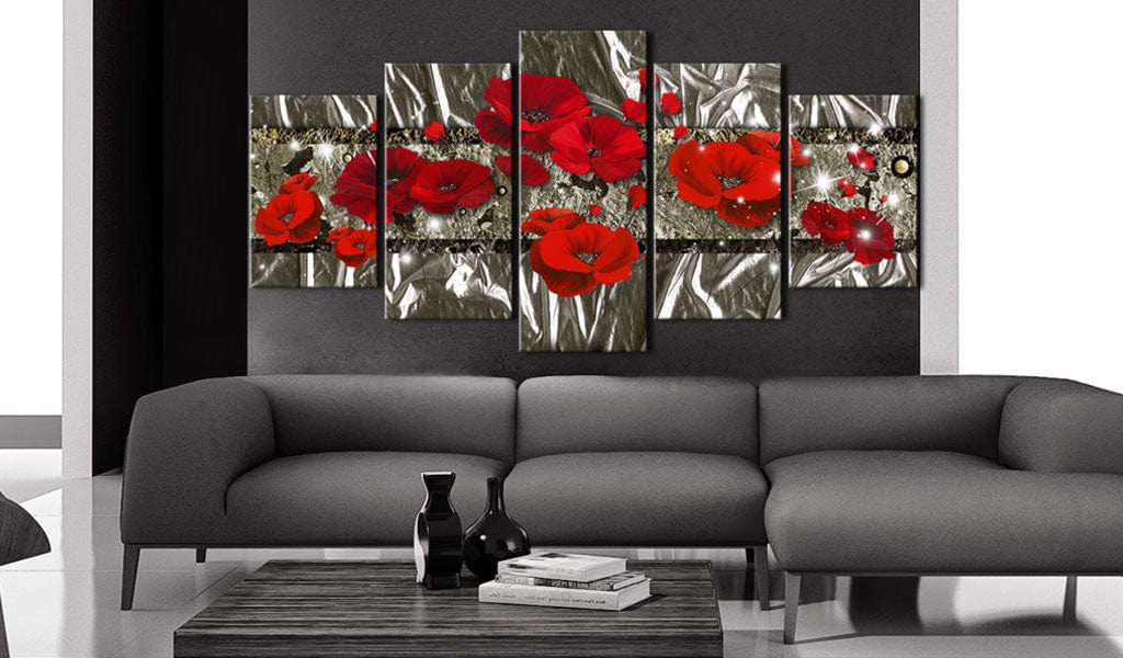 Glezna - Silver Poppies Home Trends