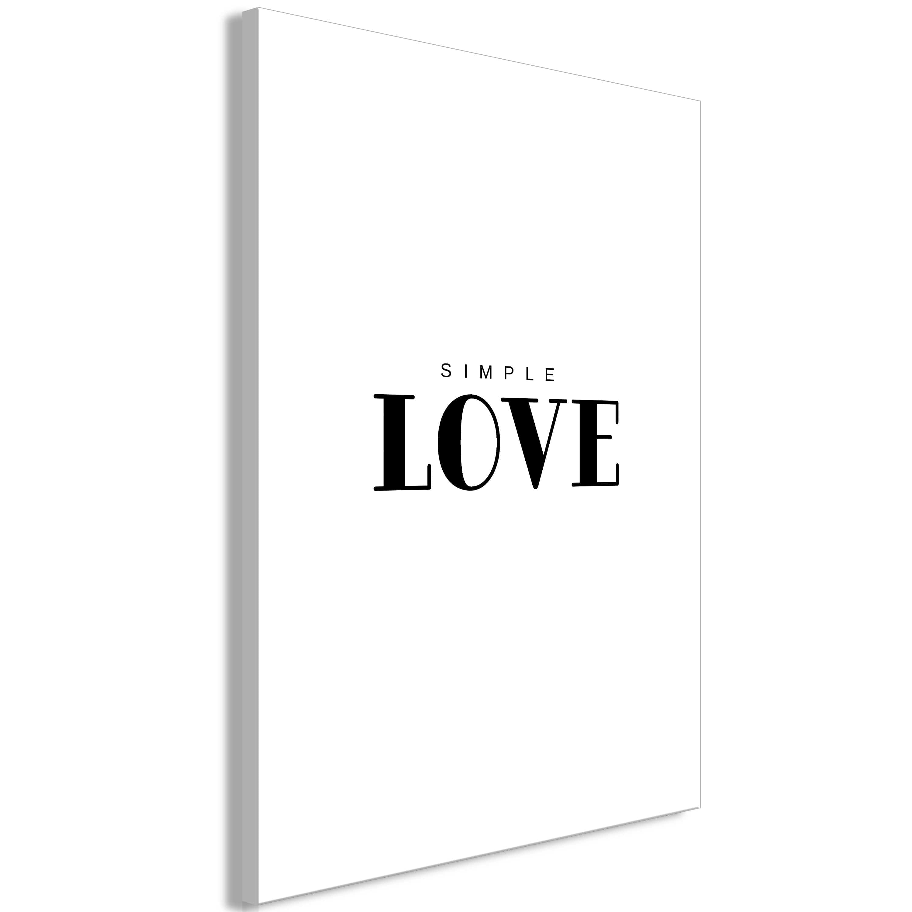 Glezna - Simple Love (1 Part) Vertical Home Trends