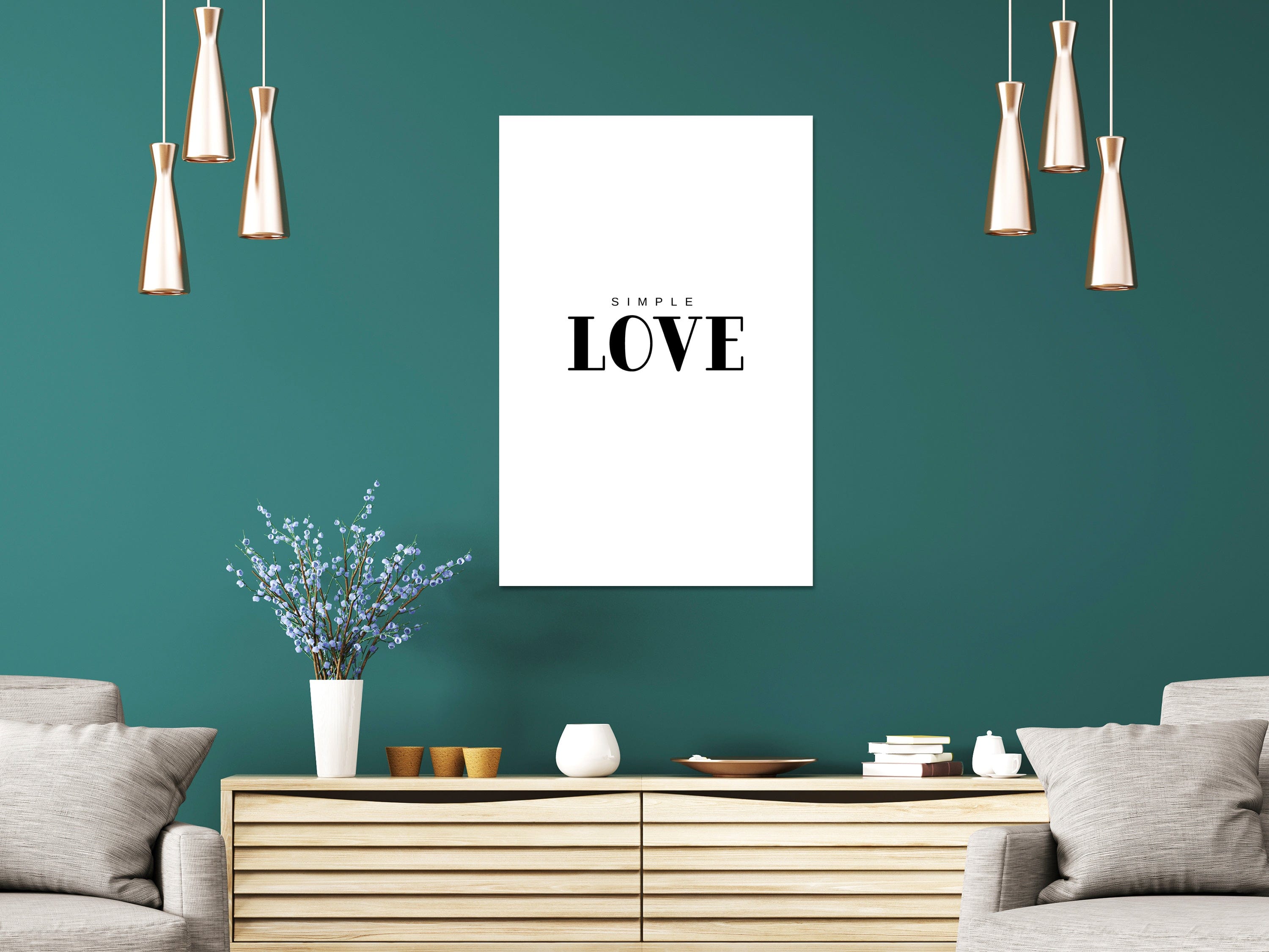 Glezna - Simple Love (1 Part) Vertical Home Trends