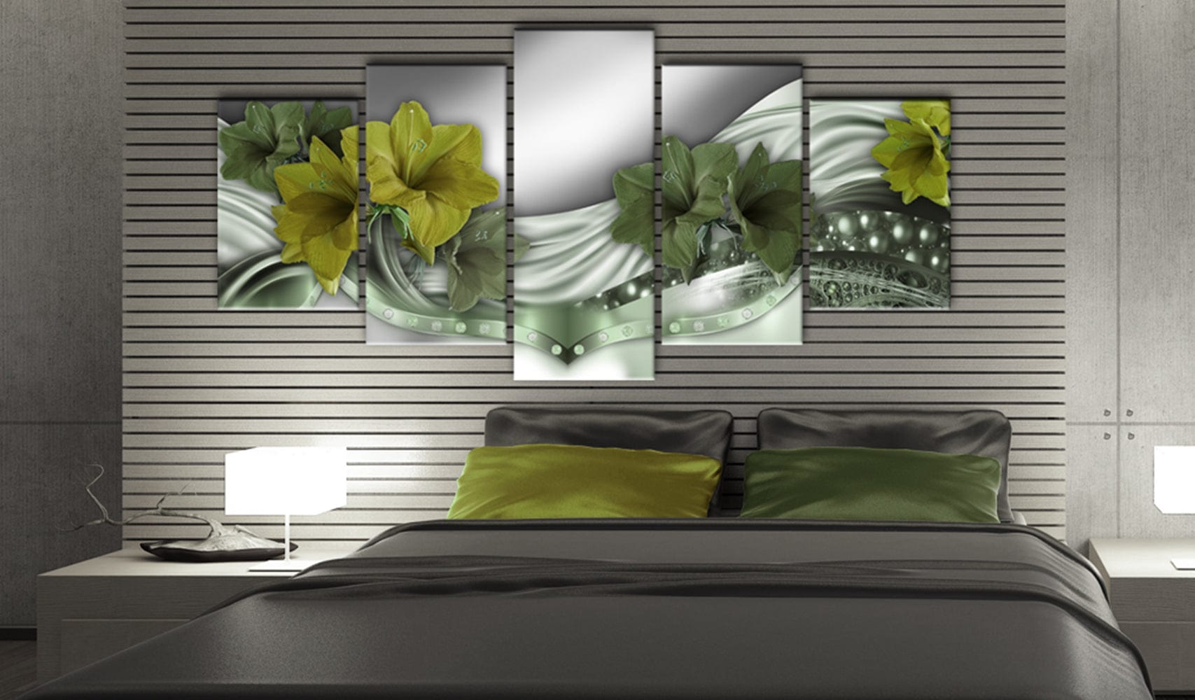 Glezna - Smaragda kaklarota Home Trends