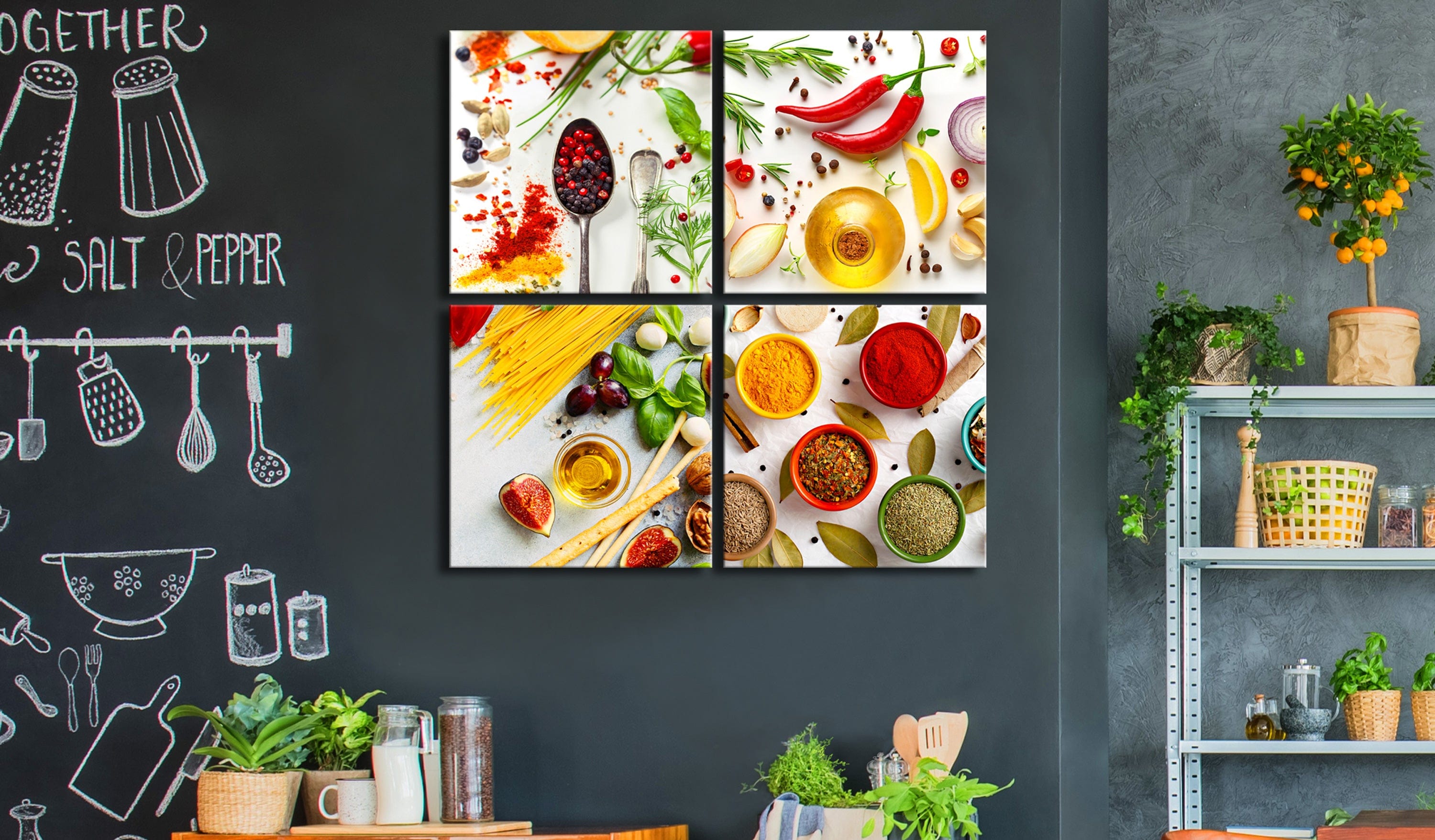 Glezna - Spices of the World (4 Parts) Home Trends