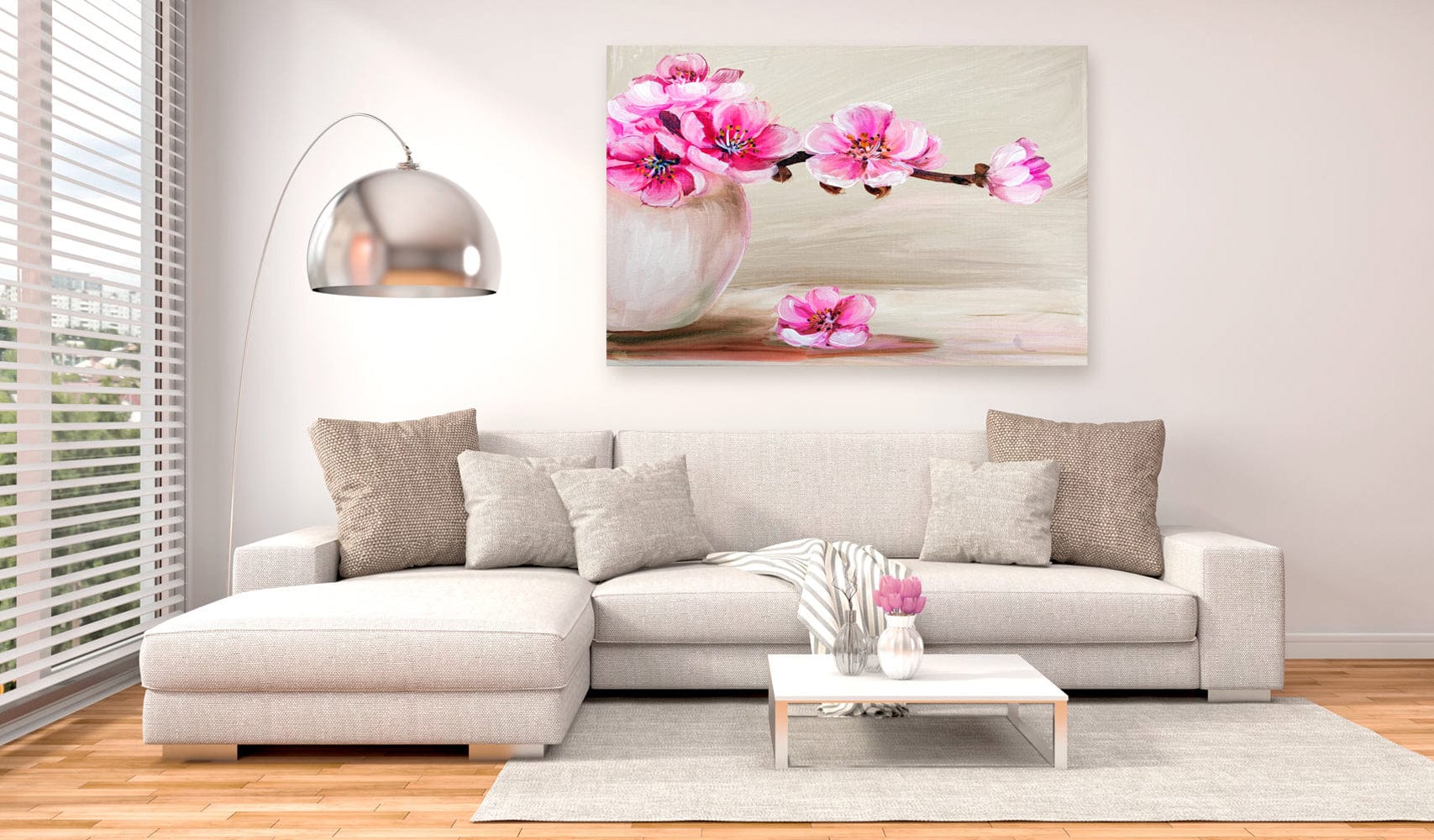 Glezna - Still Life_ Sakura Flowers Home Trends