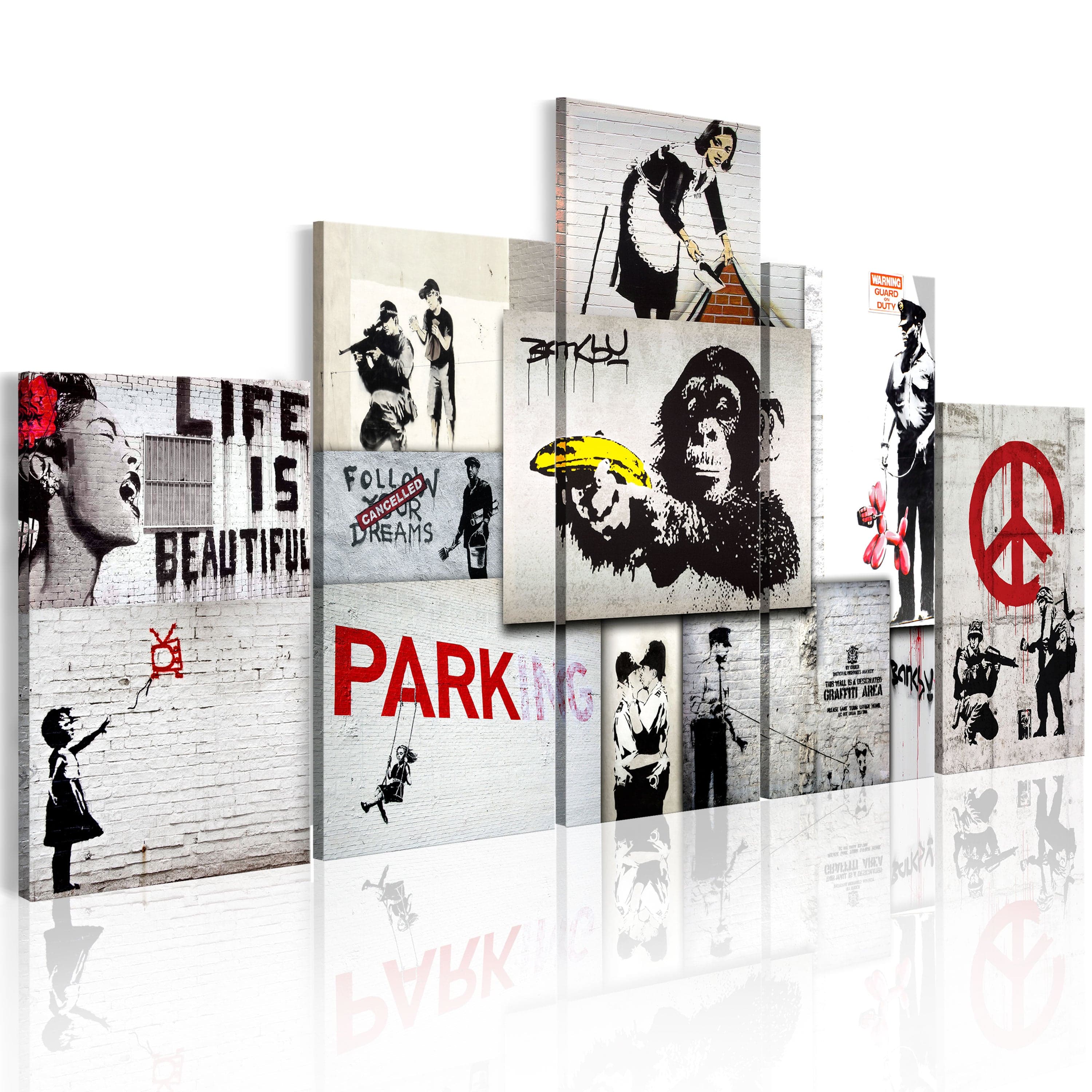Glezna - Street Crimes_ Banksy Art Home Trends