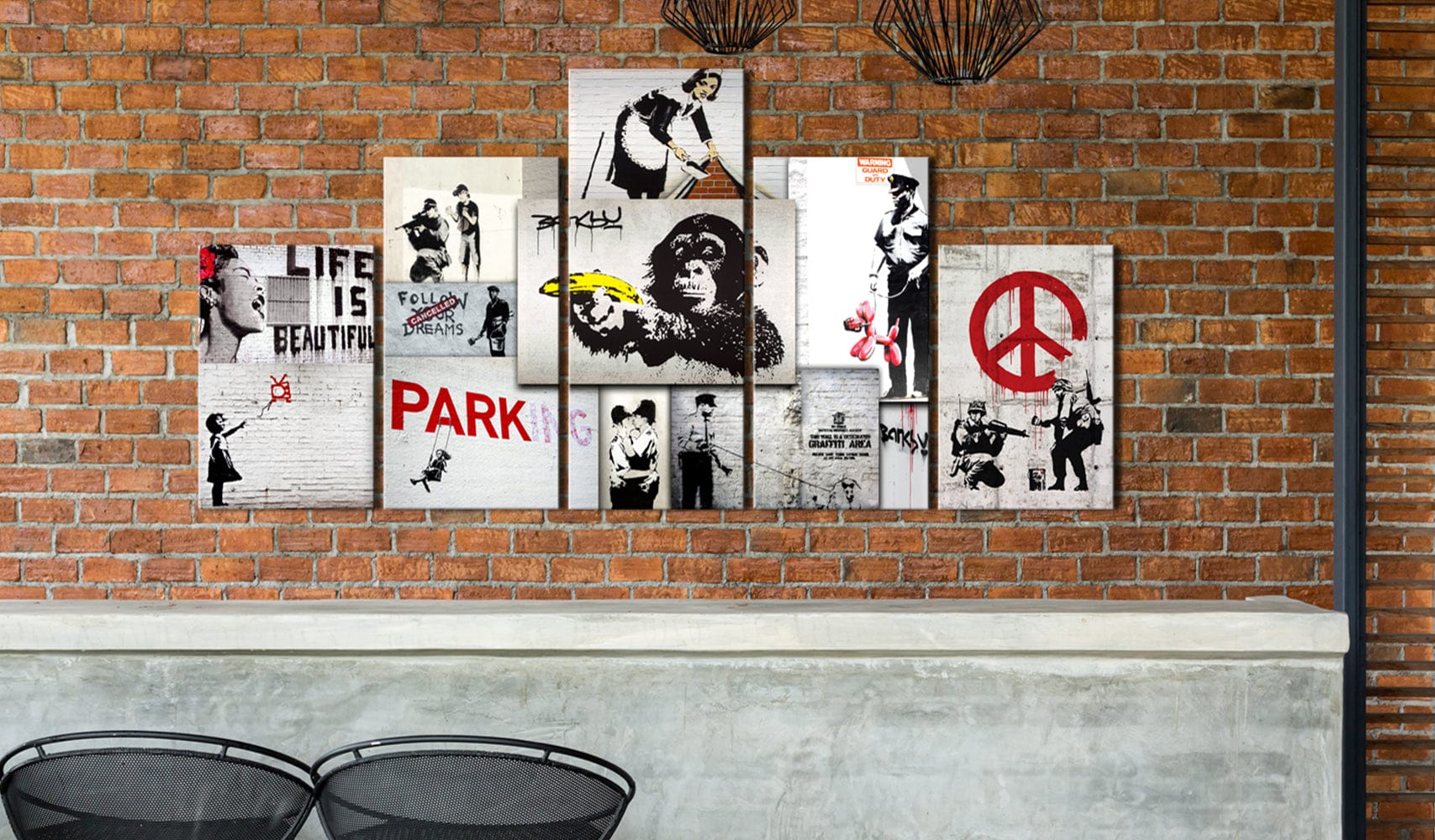 Glezna - Street Crimes_ Banksy Art Home Trends