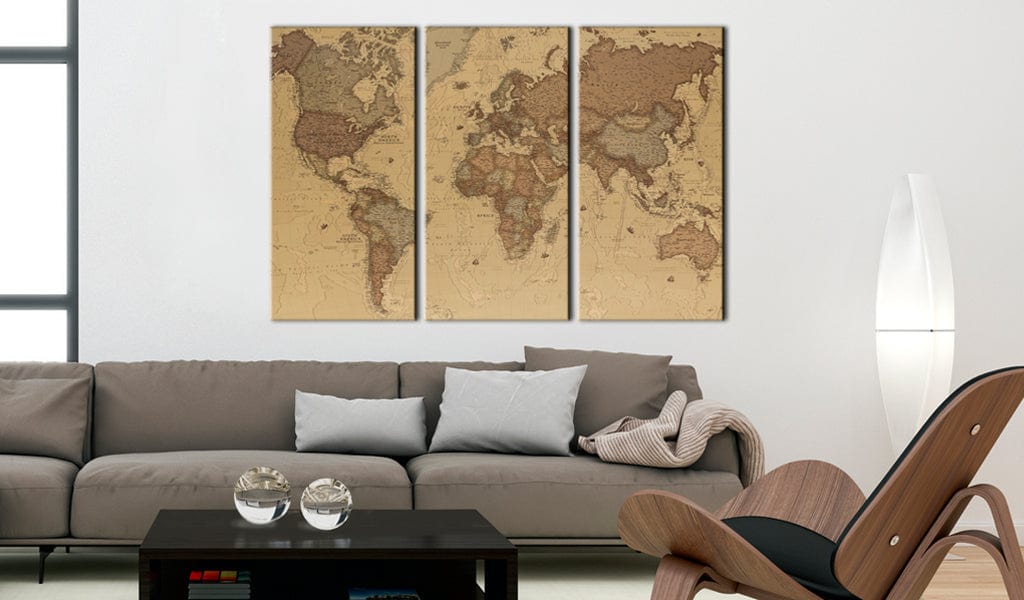 Glezna - Stylish World Map Home Trends