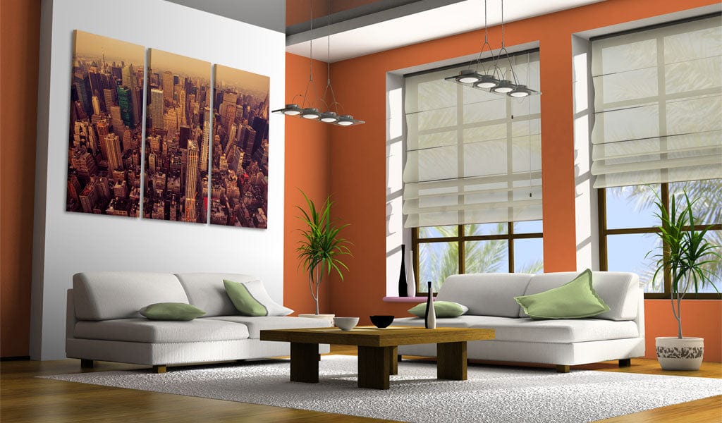 Glezna - Sunset over New York Home Trends