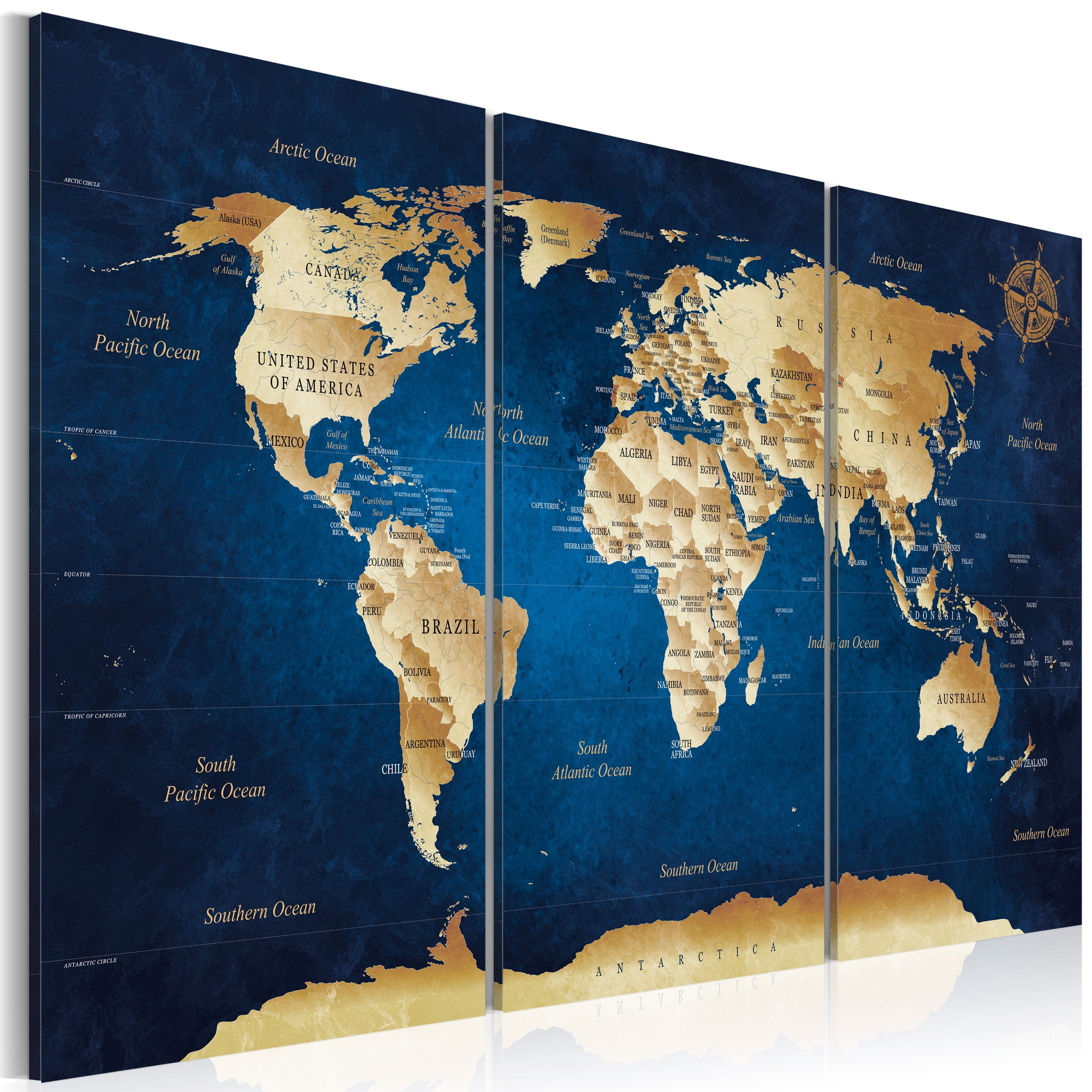 Glezna - The Dark Blue Depths Home Trends